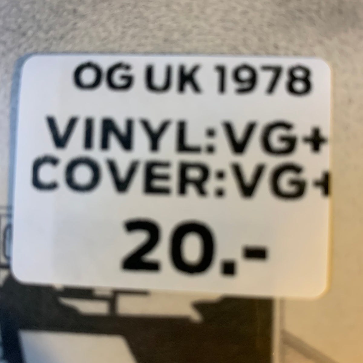 Progress Busy Making Progress étiquette OG UK 1978 VG+ VG+