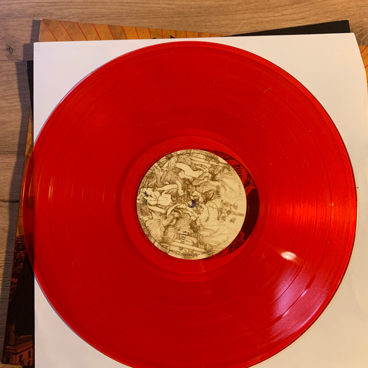 Étiquette d’état du disque Ghost B.C. Infestissumam