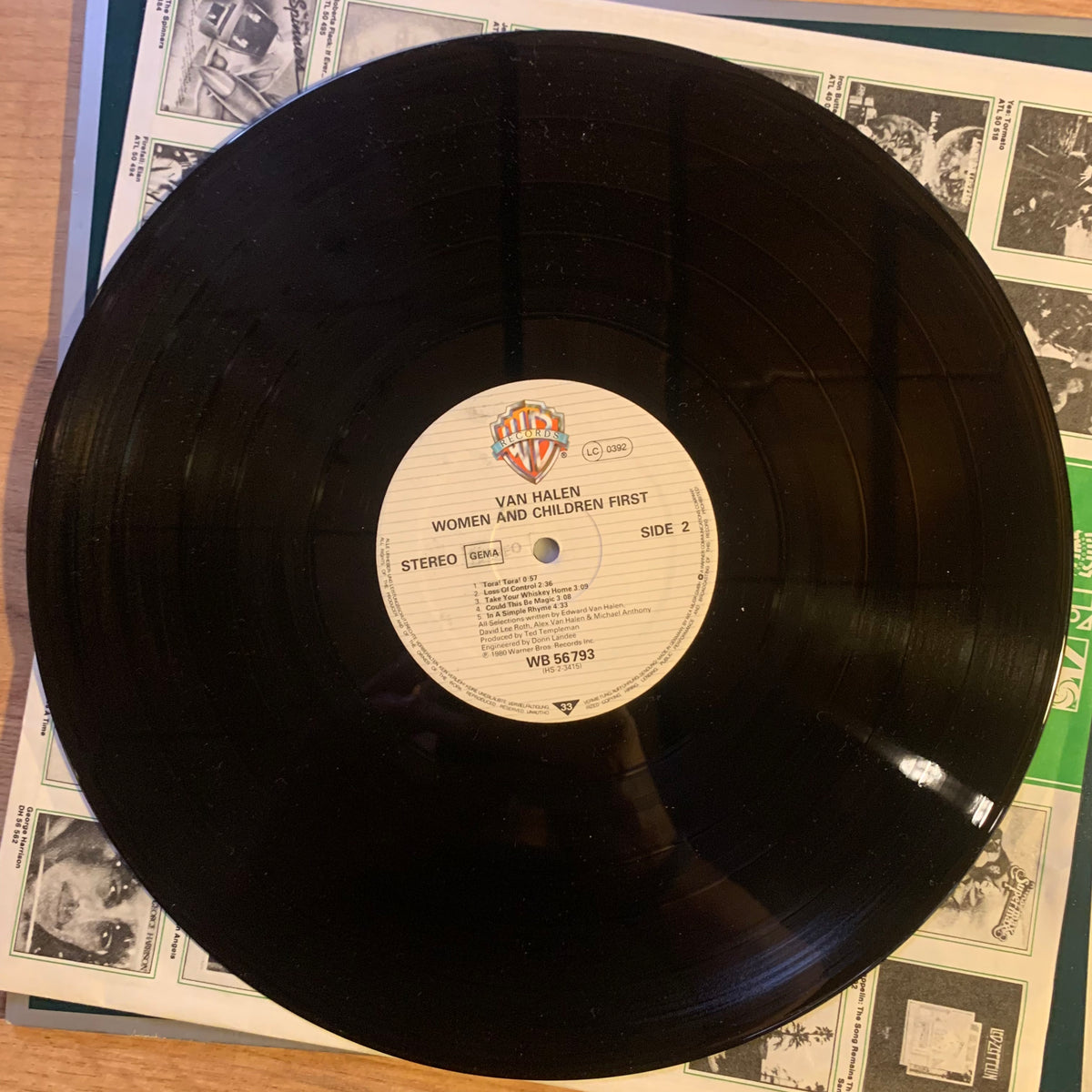 Étiquette d’état OG GER 1980 VG++ VG++