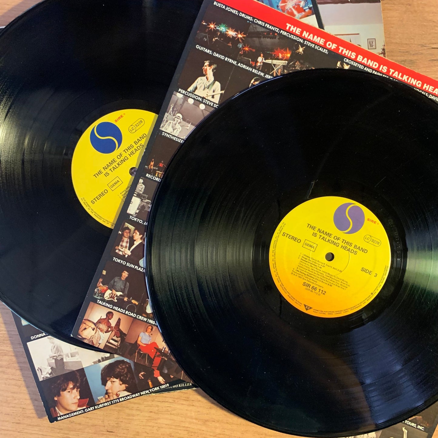 TALKING HEADS – THE NAME OF THIS BAND IS TALKING HEADS...OG NL 1982...VG/VG