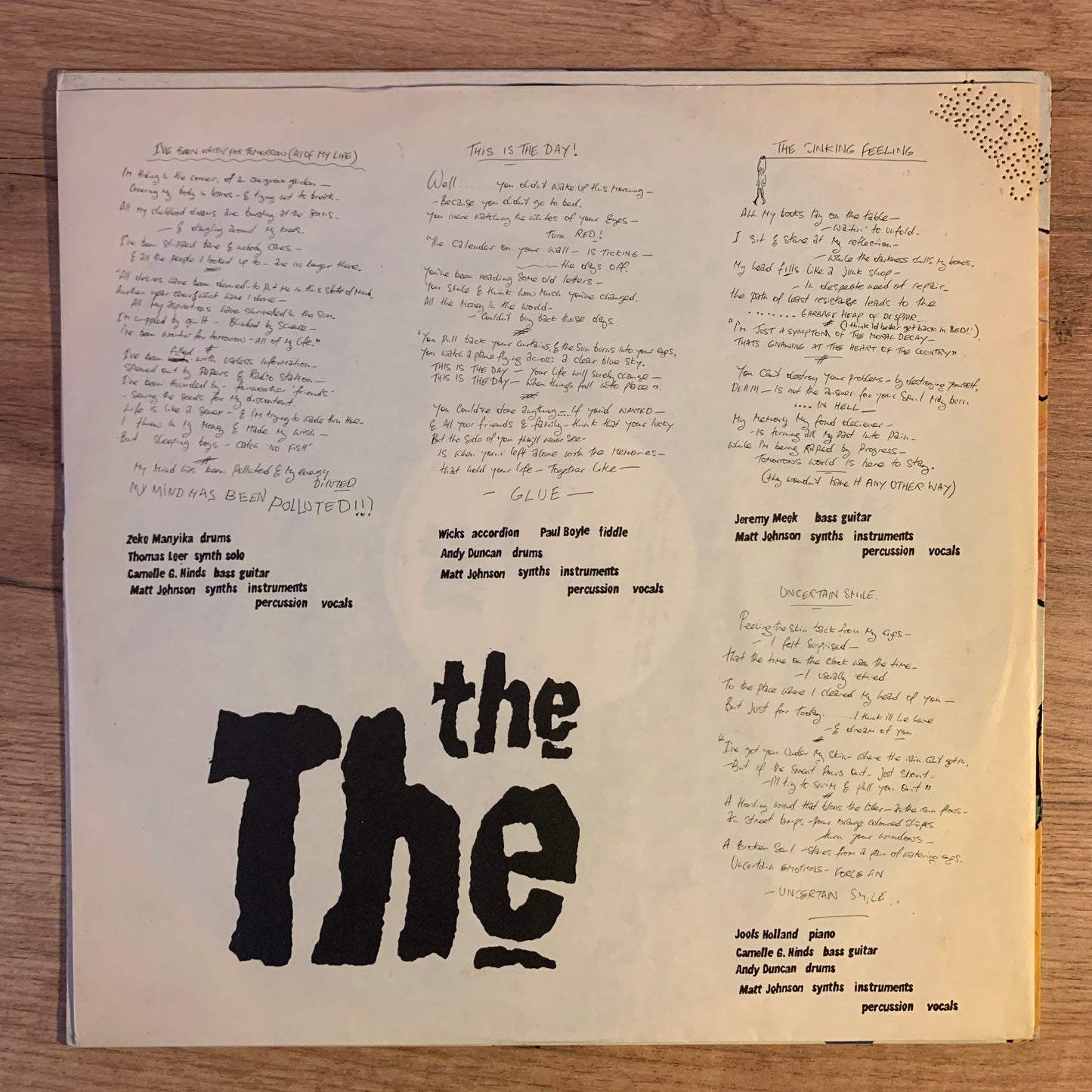 THE THE – SOUL MINING...OG UK 1983...EX/EX