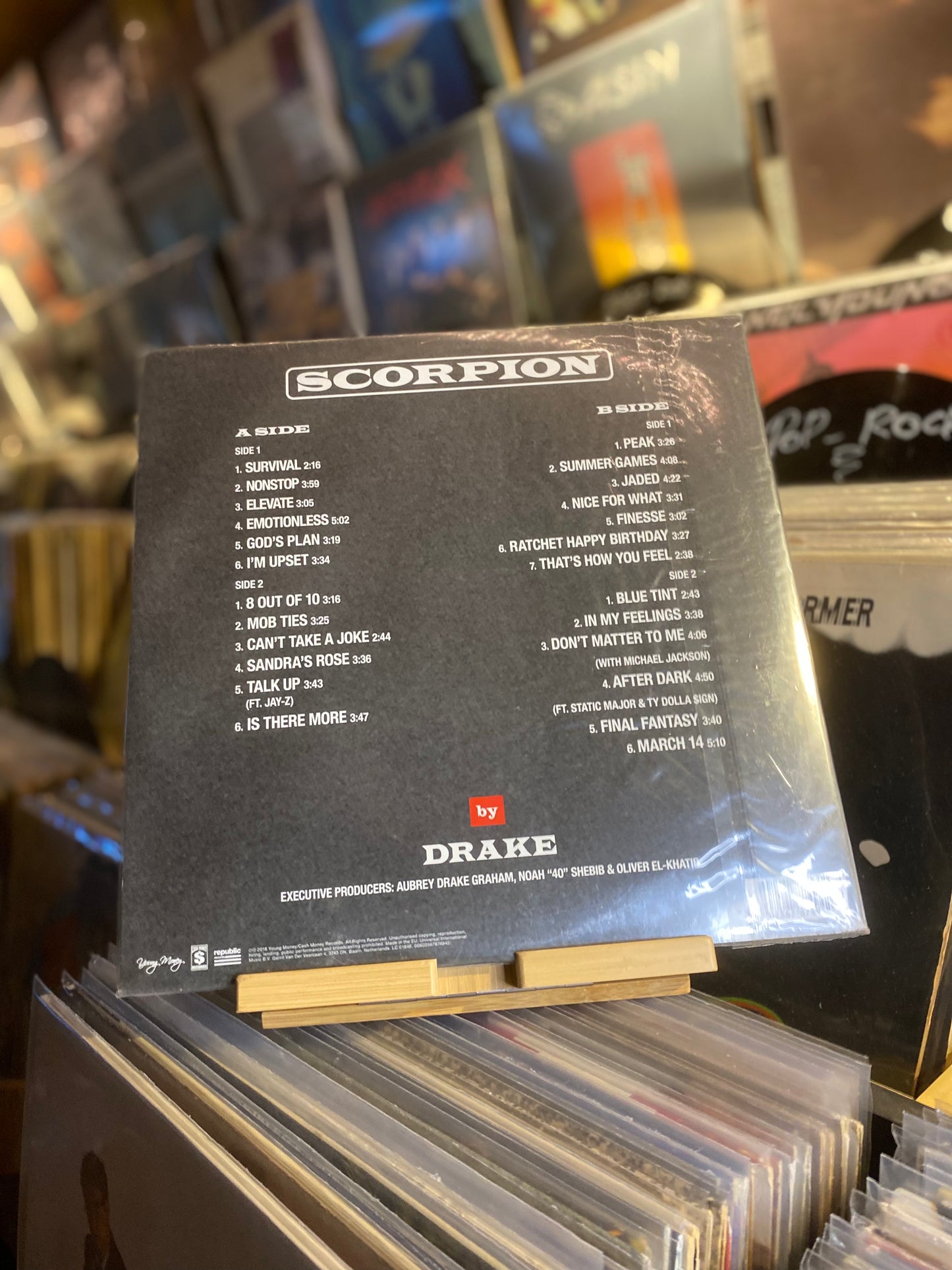 DRAKE - SCORPION / DLP (EU 2018)