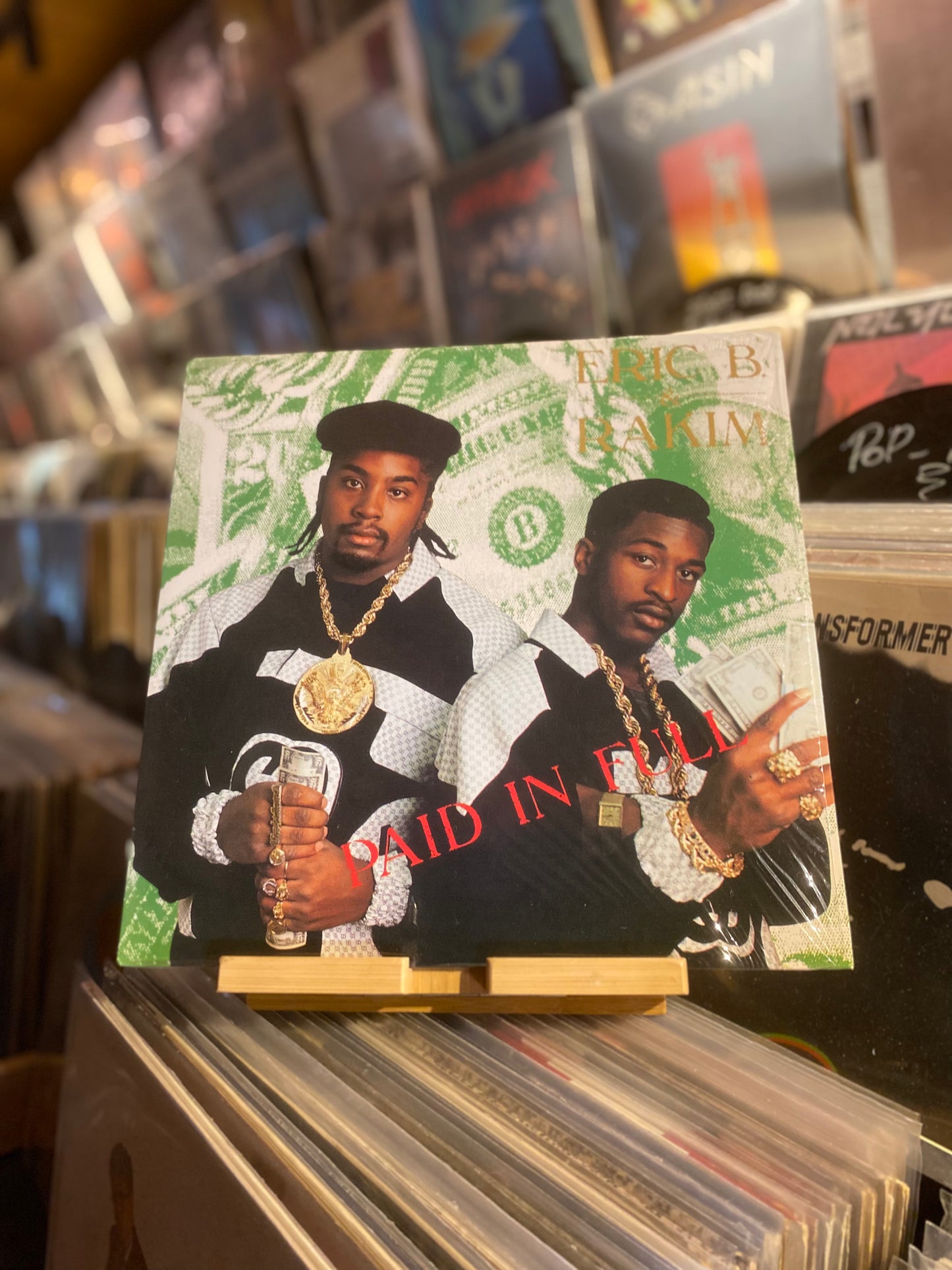 ERIC B. & RAKIM - PAID IN FULL / LP, ALBUM, REISSUE (US)
