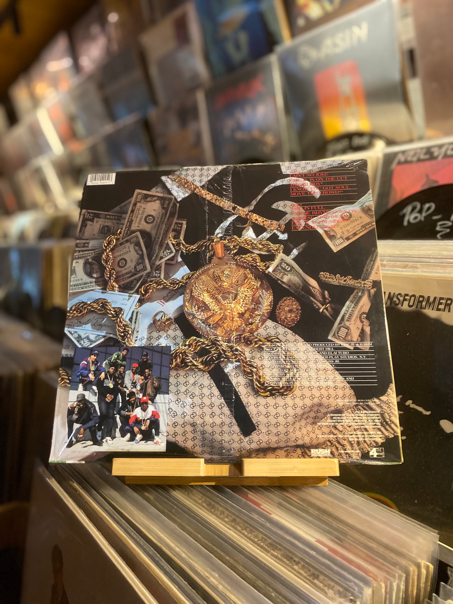 ERIC B. & RAKIM - PAID IN FULL / LP, ALBUM, REISSUE (US)