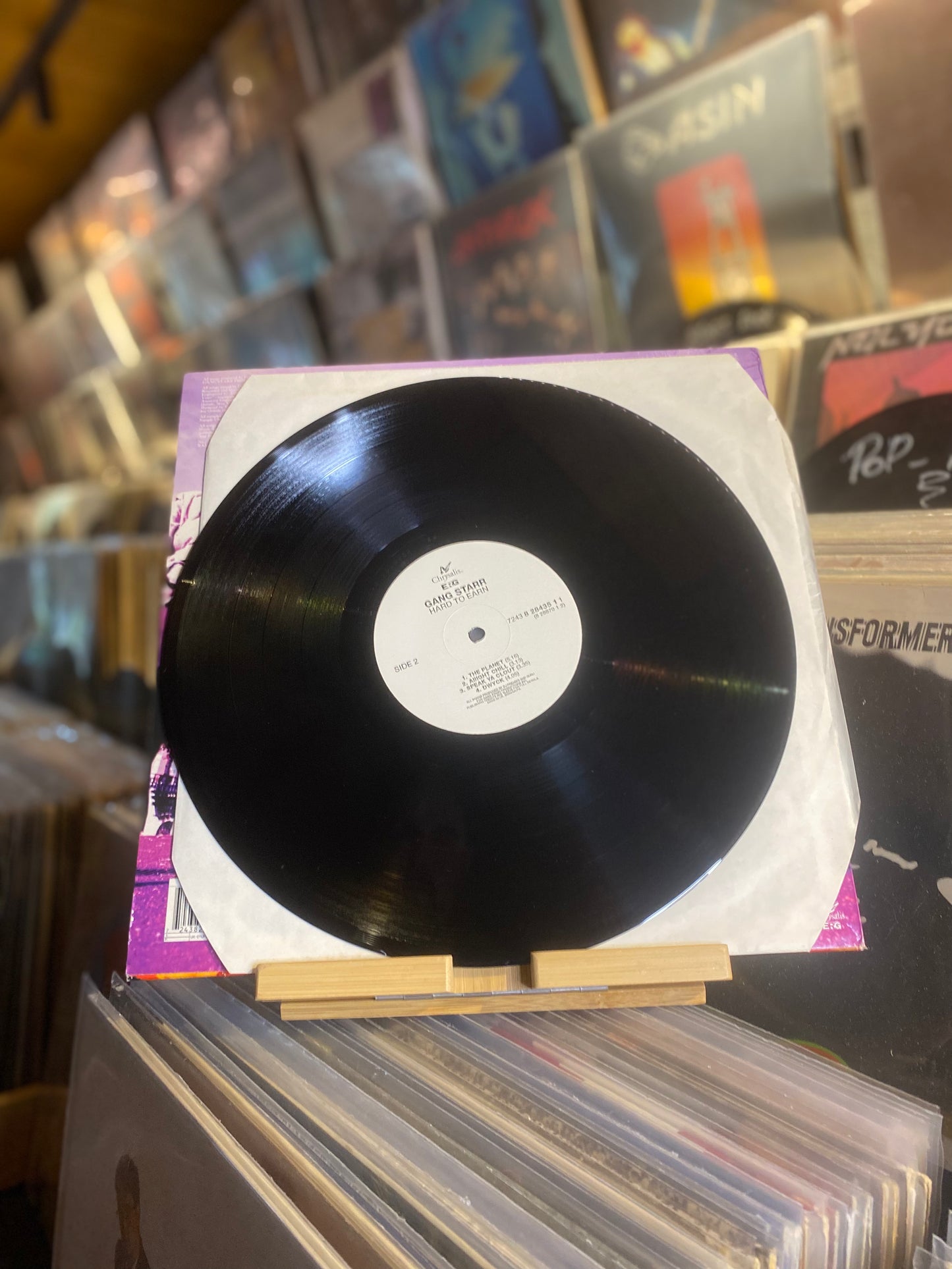 GANG STARR – HARD TO EARN / DLP (OG EU UK 1994)