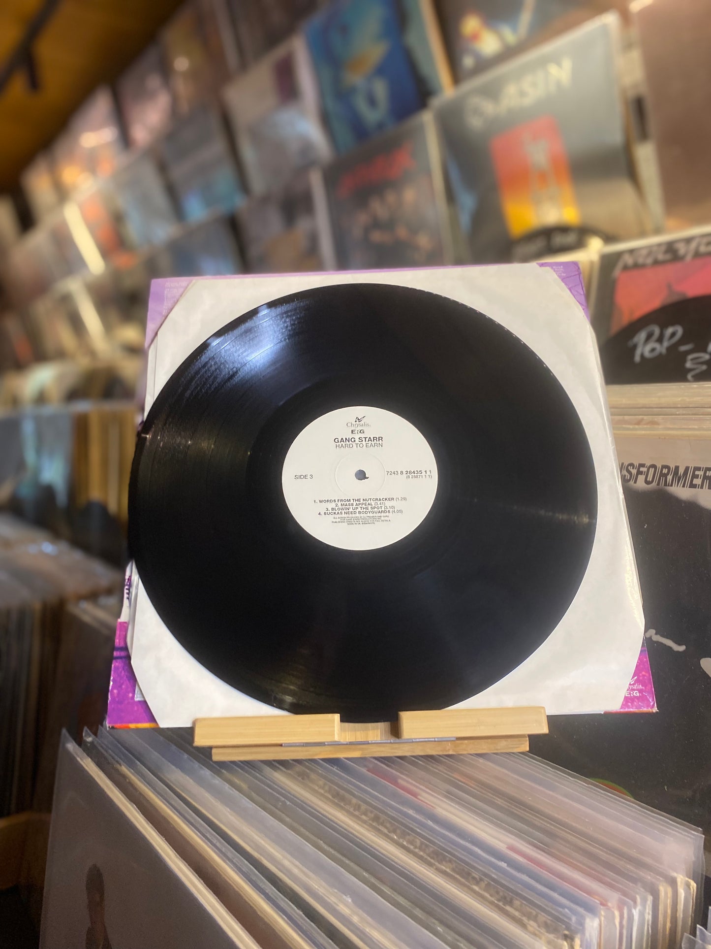 GANG STARR – HARD TO EARN / DLP (OG EU UK 1994)