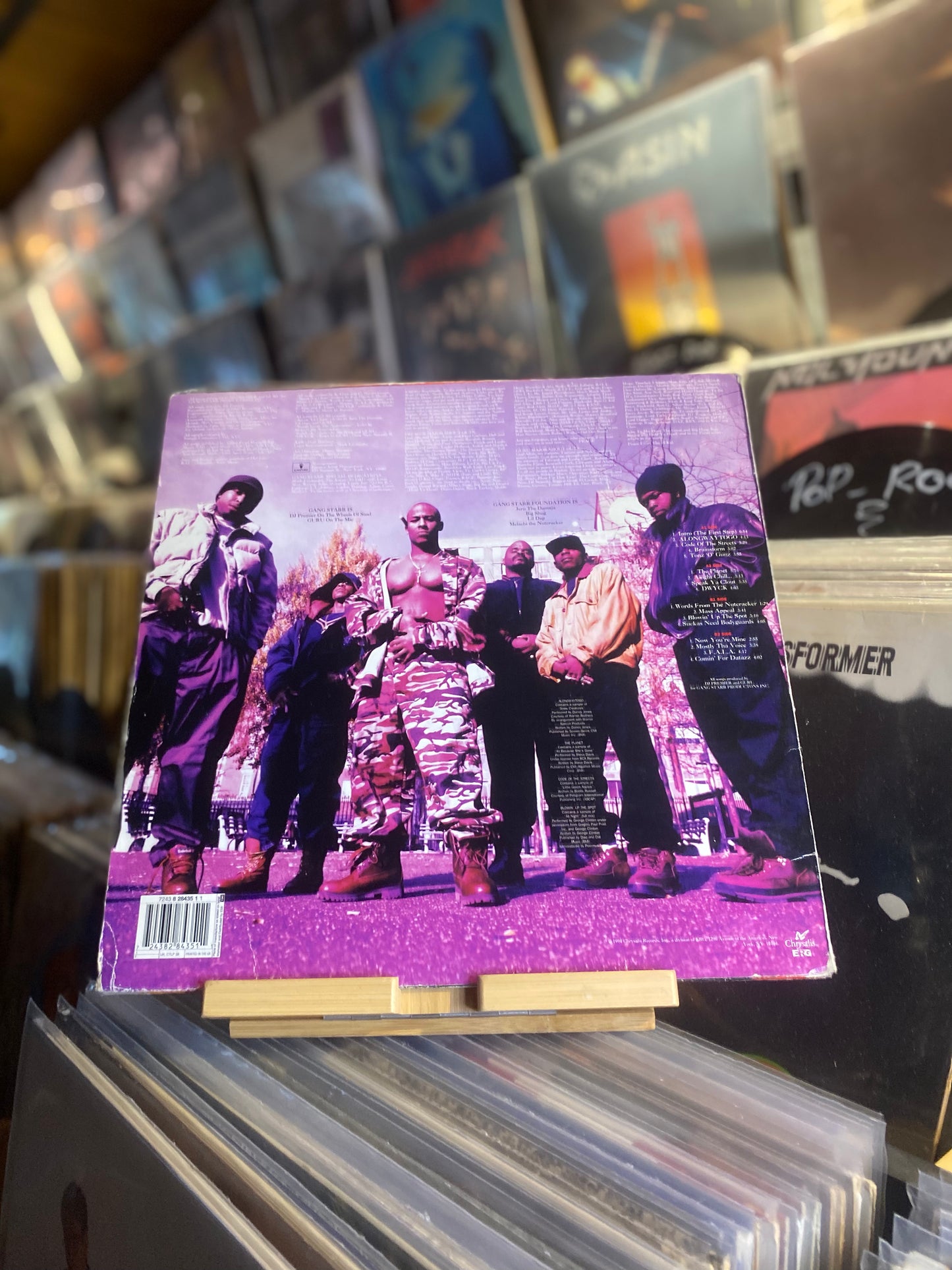GANG STARR – HARD TO EARN / DLP (OG EU UK 1994)