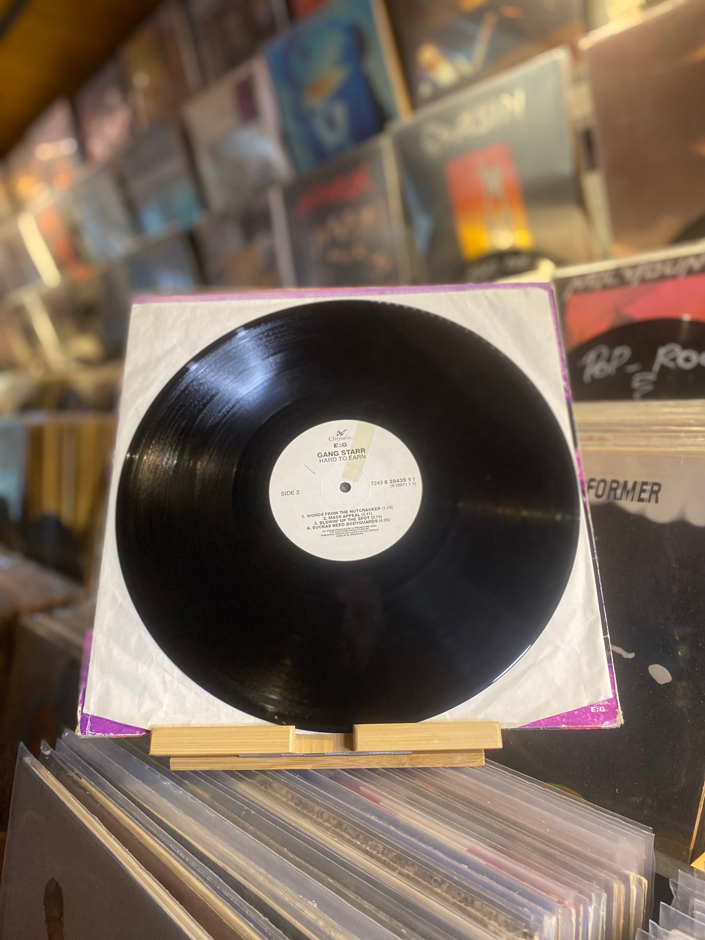 GANG STARR – HARD TO EARN / DLP (OG EU UK 1994)