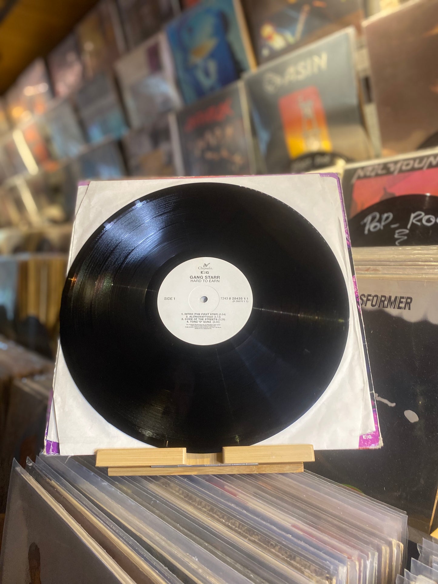 GANG STARR – HARD TO EARN / DLP (OG EU UK 1994)