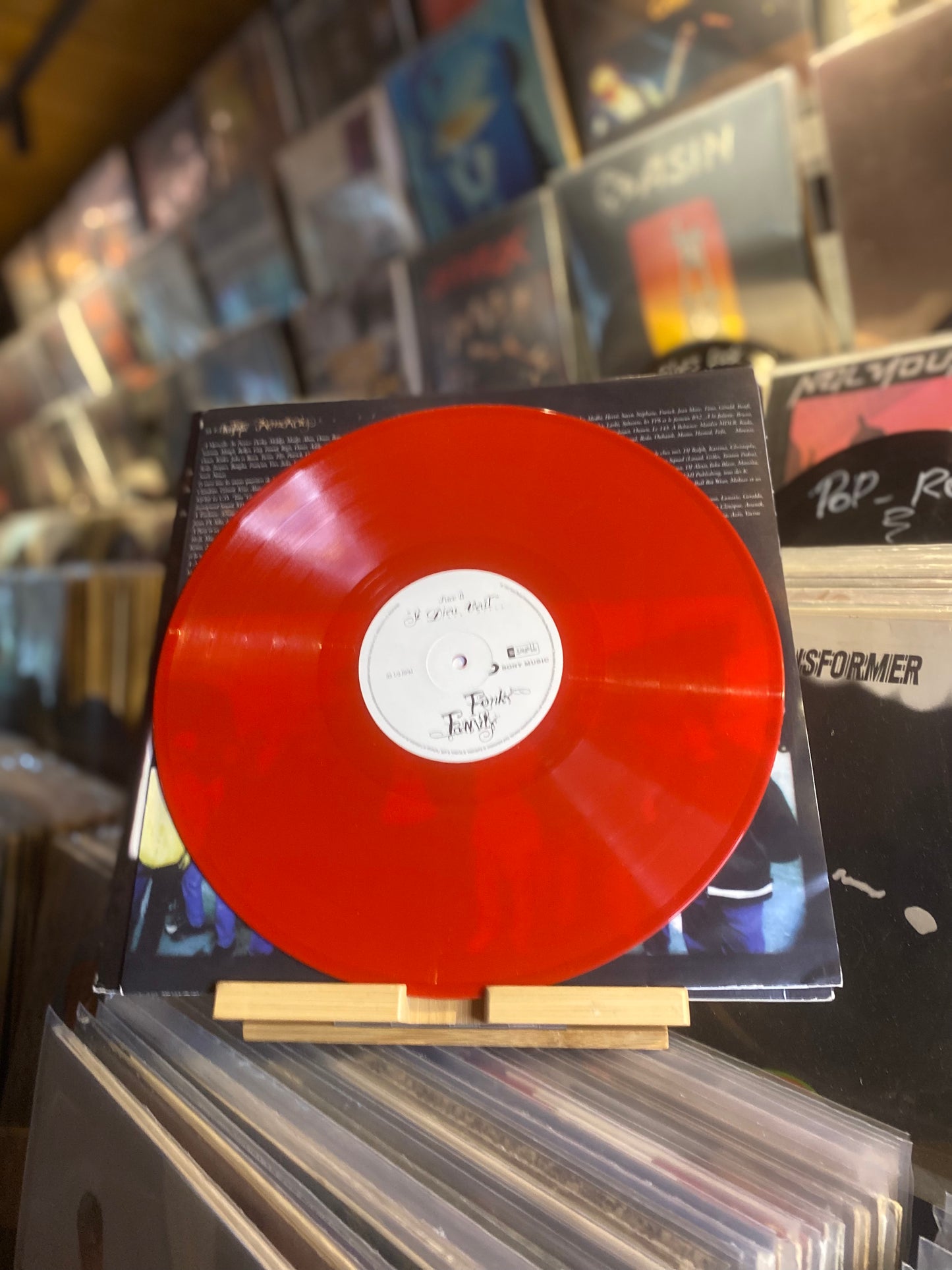 FONKY FAMILY - "SI DIEU VEUT"...INCH ALLAH /DLP VINYL COLOR RED (FR 2017)