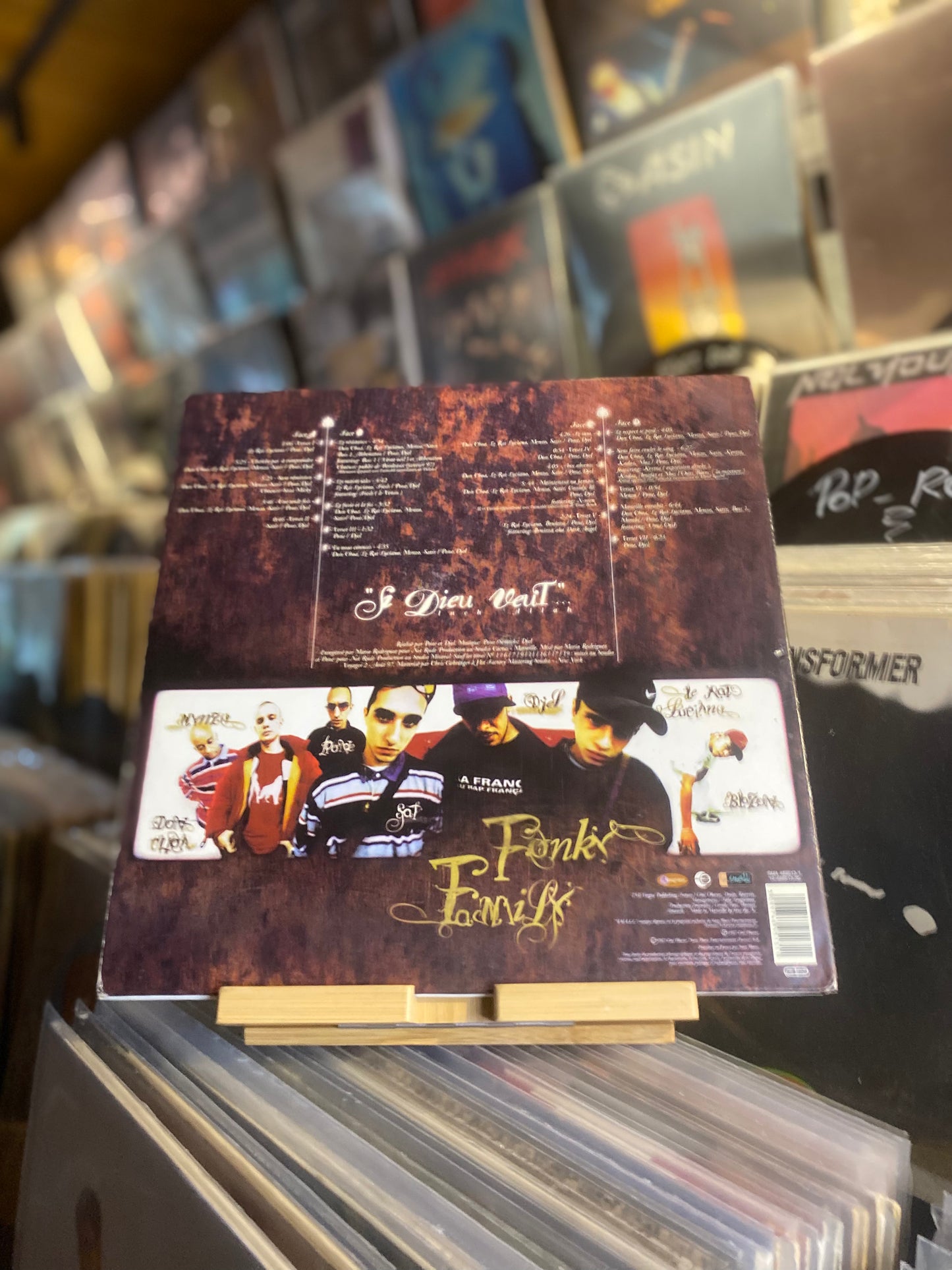 FONKY FAMILY - "SI DIEU VEUT"... INCH ‘ALLAH / DLP GATEFOLD (OG FR 1997)