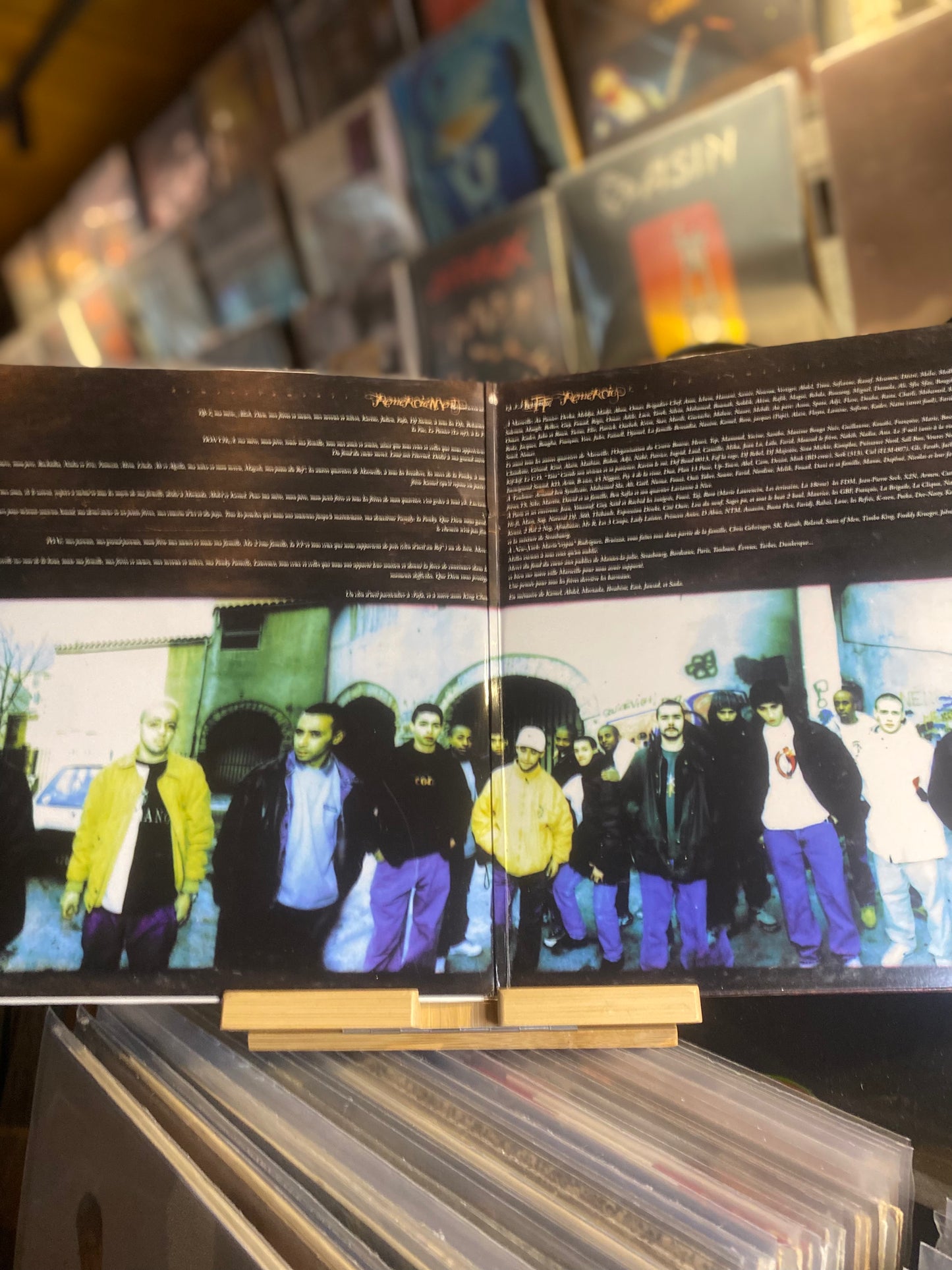 FONKY FAMILY - "SI DIEU VEUT"... INCH ‘ALLAH / DLP GATEFOLD (OG FR 1997)