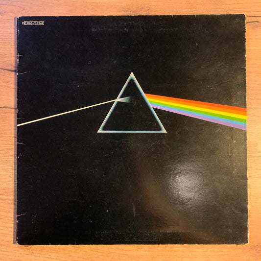 PINK FLOYD - THE DARK SIDE OF THE MOON...RE FR 1975...VG+/VG