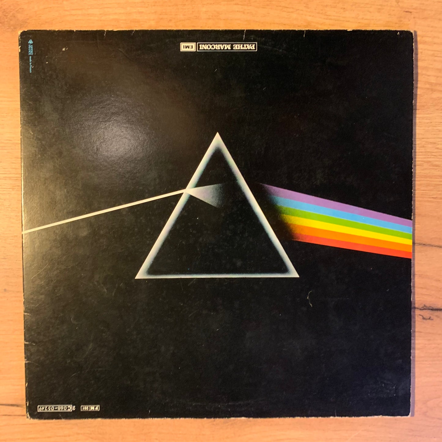 PINK FLOYD - THE DARK SIDE OF THE MOON...RE FR 1975...VG+/VG
