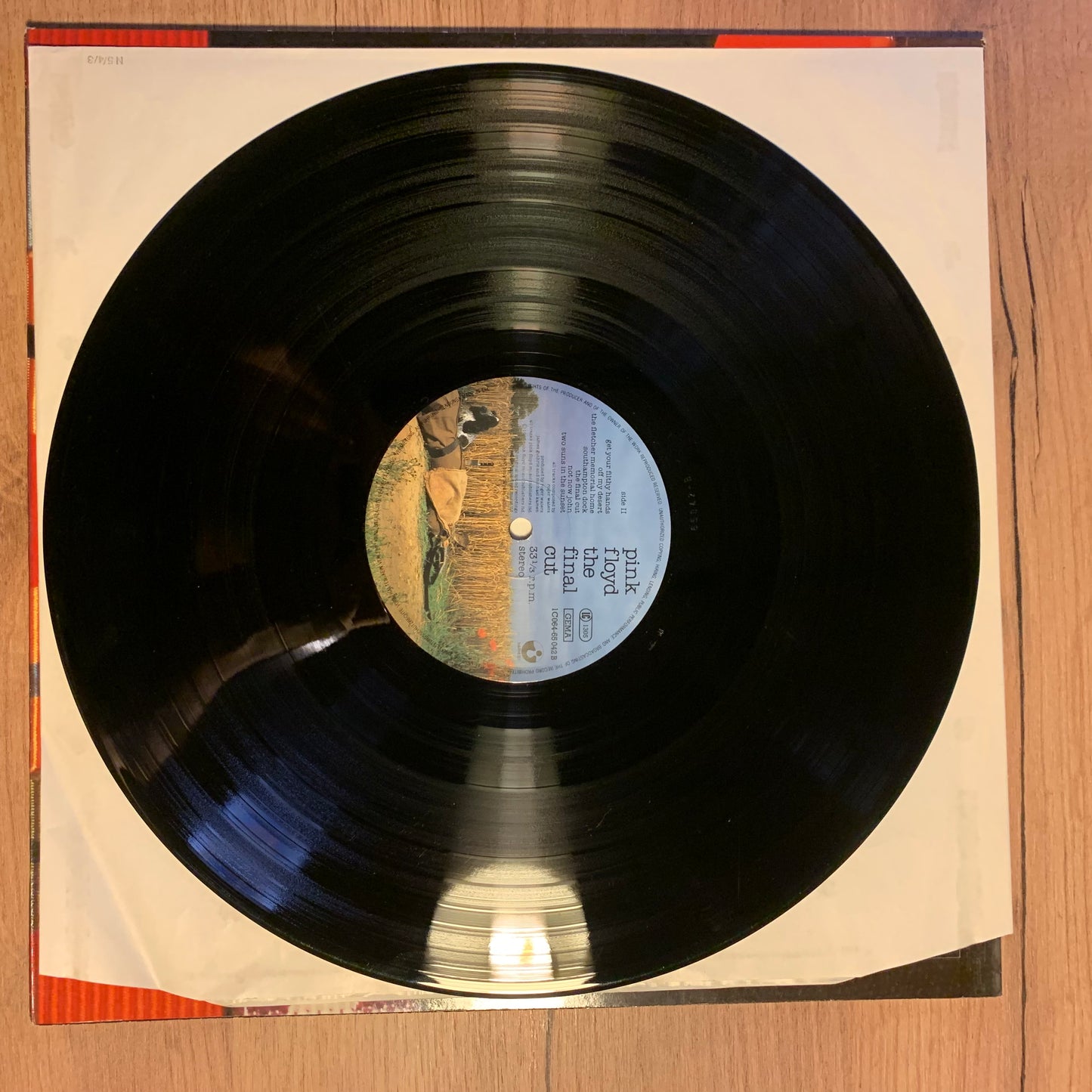 PINK FLOYD - THE FINAL CUT...OG GER 1983...VG+/VG+