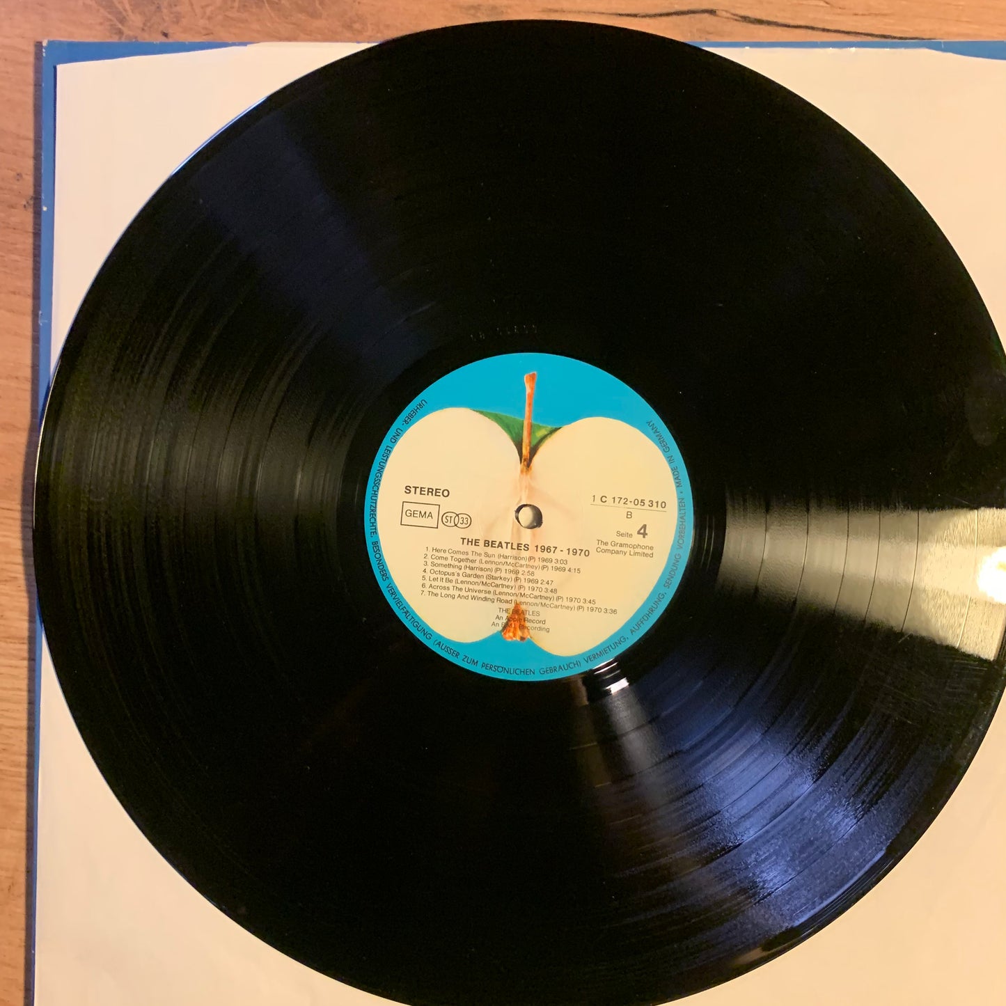 THE BEATLES - 1967-1970...RE GER 1978...EX/EX