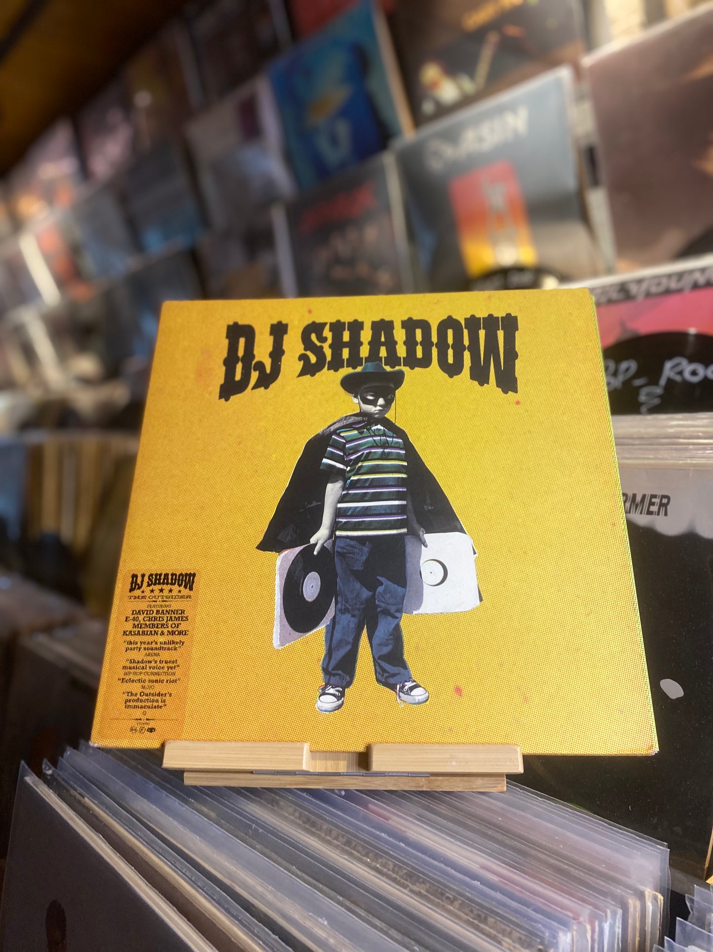DJ SHADOW - THE OUTSIDER / DLP, (EU 2006)