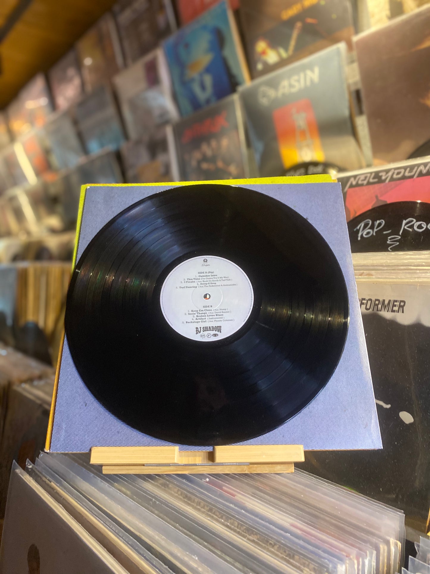 DJ SHADOW - THE OUTSIDER / DLP, (EU 2006)