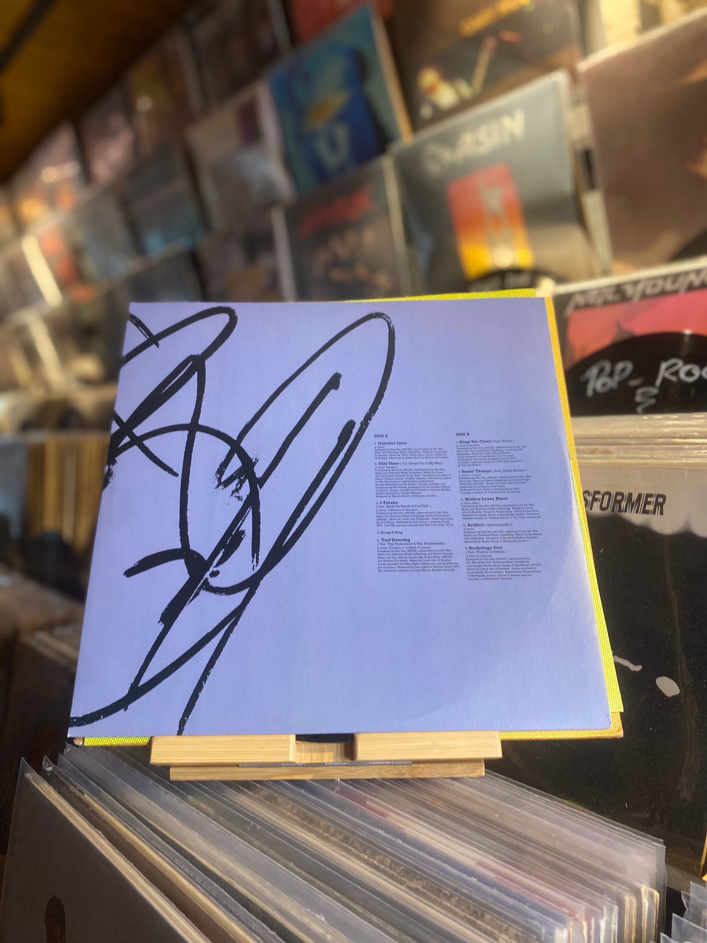 DJ SHADOW - THE OUTSIDER / DLP, (EU 2006)