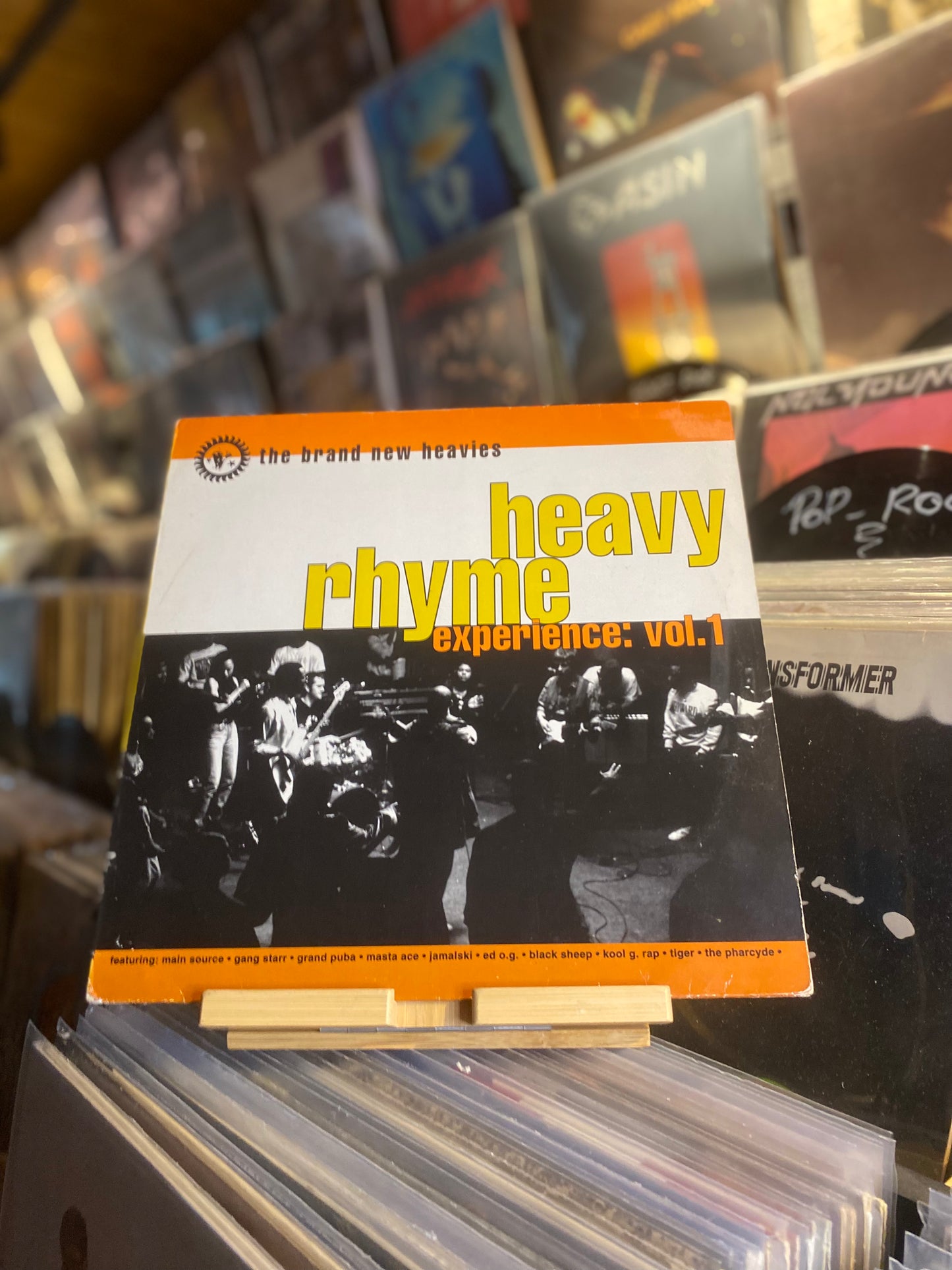 THE BRAND NEW HEAVIES - HEAVY RHYME EXPERIENCE: VOL. 1 / LP, (EU 1992)