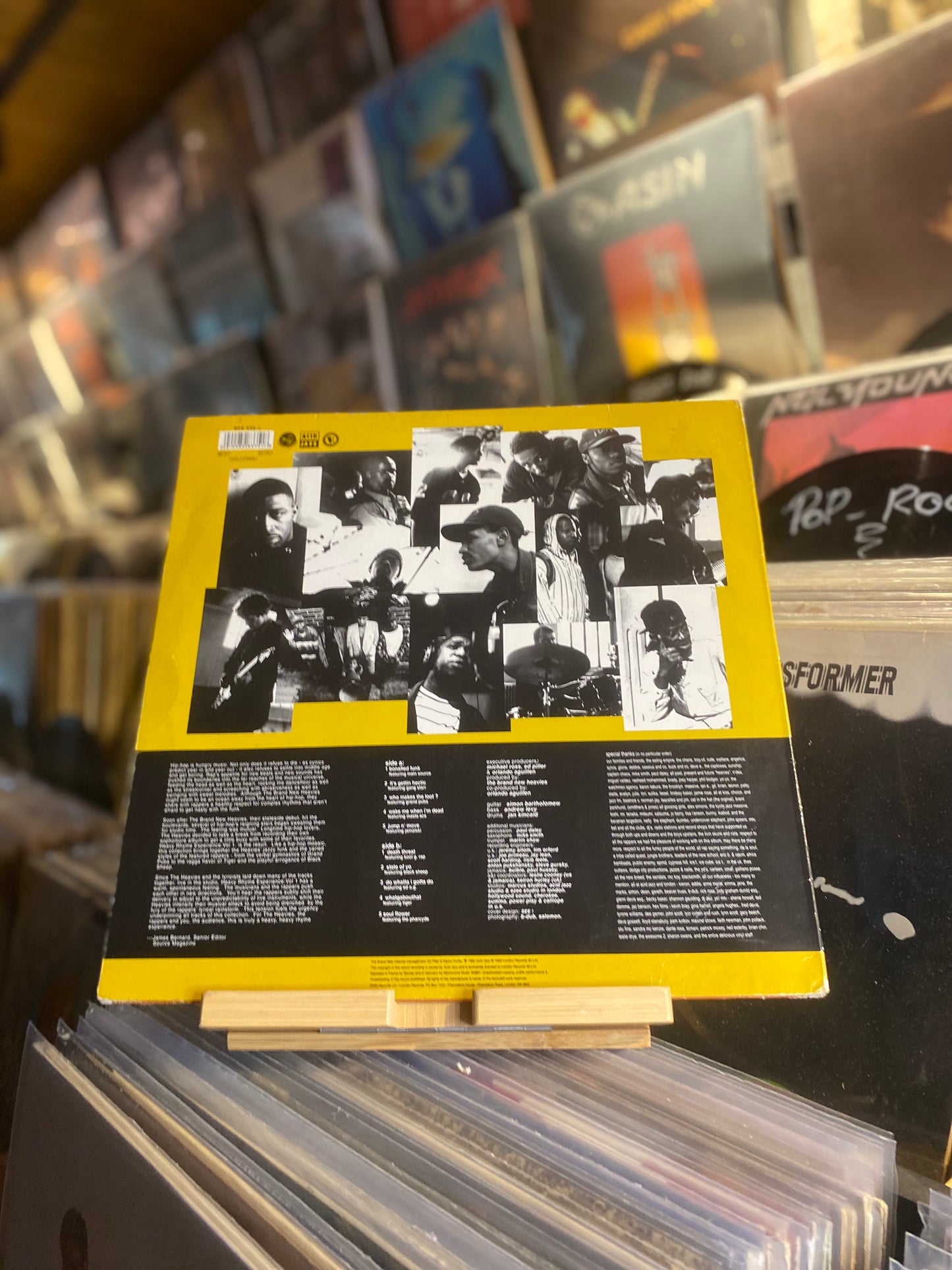 THE BRAND NEW HEAVIES - HEAVY RHYME EXPERIENCE: VOL. 1 / LP, (EU 1992)