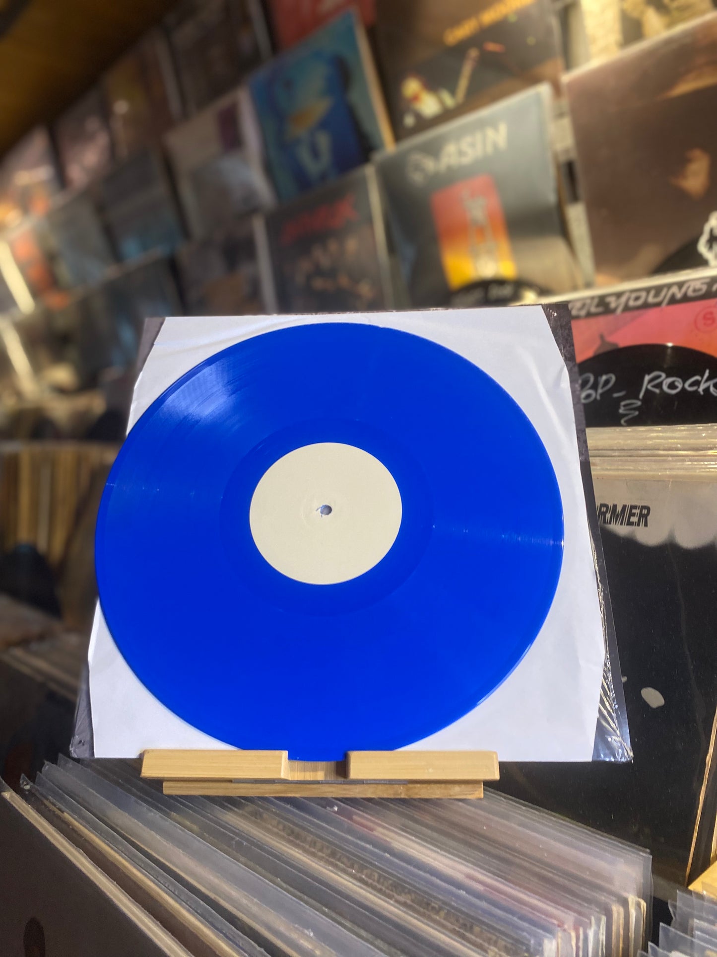 HUS - NAH RIGHT HYPE / DLP LIMITED BLUE VINYL COLOR (BEL 2019)
