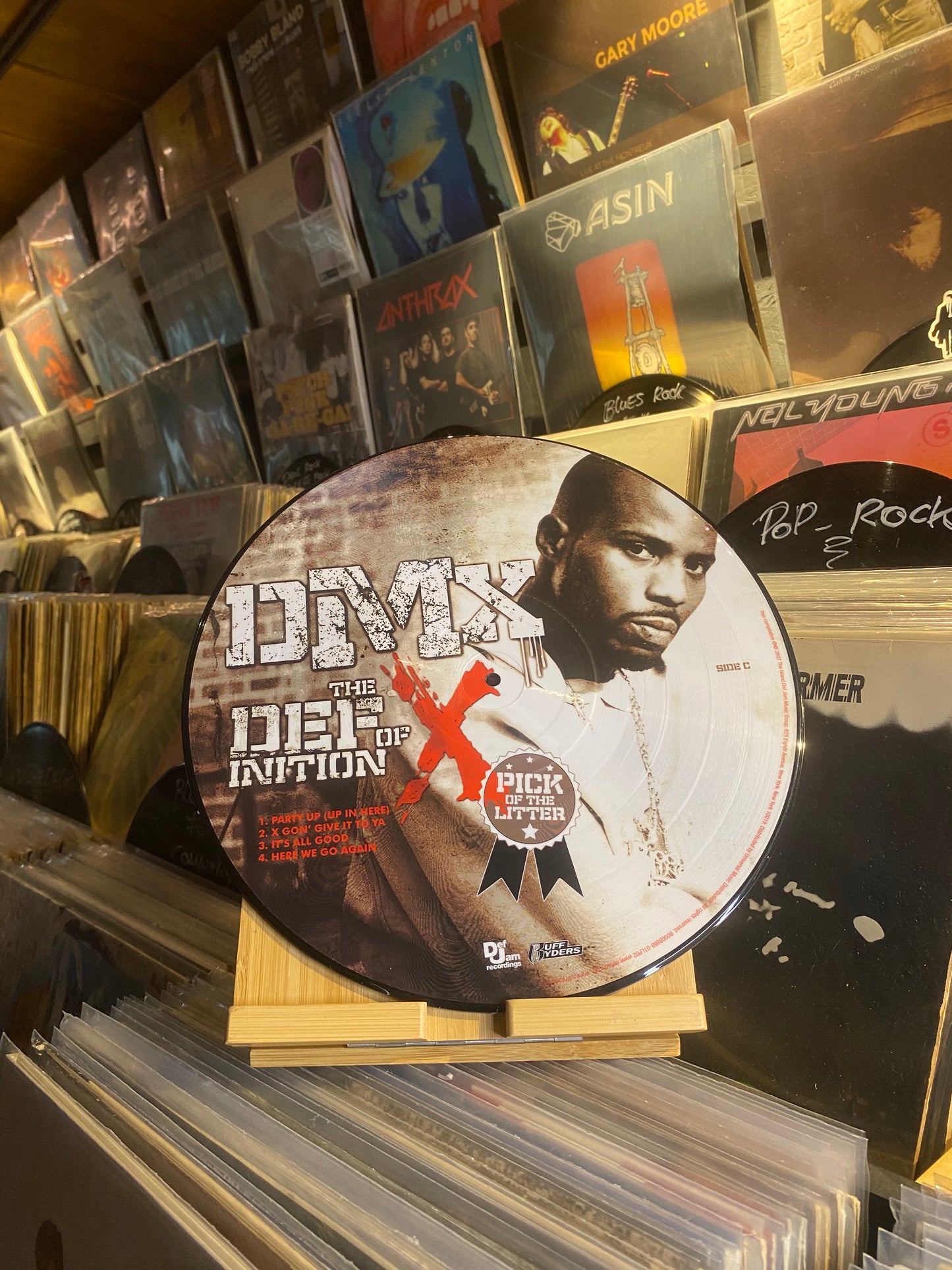 DMX – THE DEFINITION OF X (PICK OF THE LITTER) / PICTURE DISC  (US 2007)