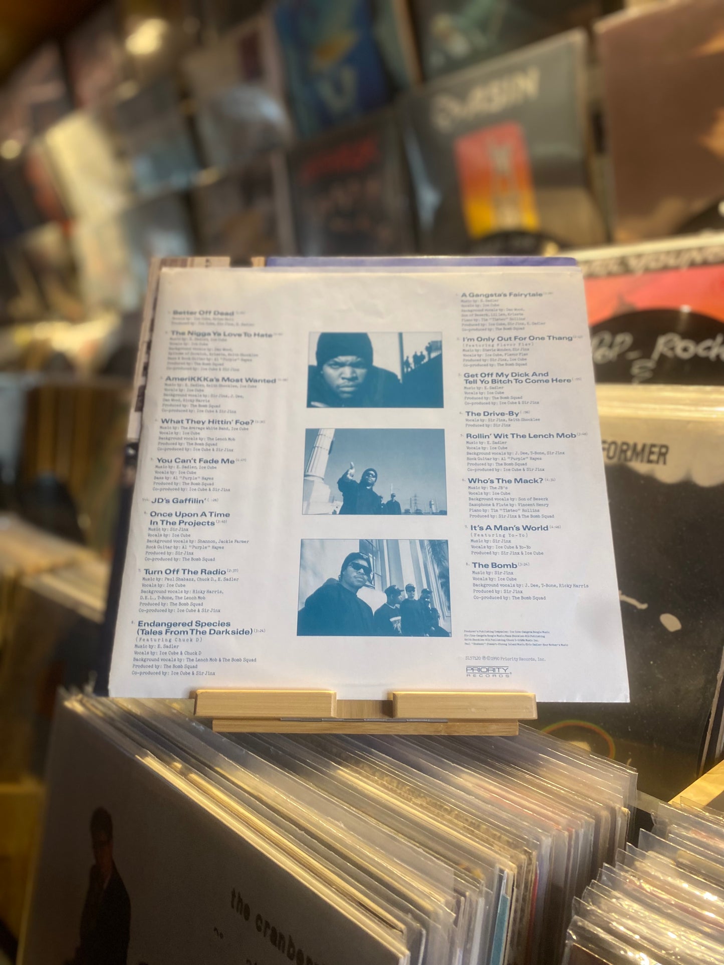 ICE CUBE – AMERIKKKA'S MOST WANTED/ (OG US 1990)