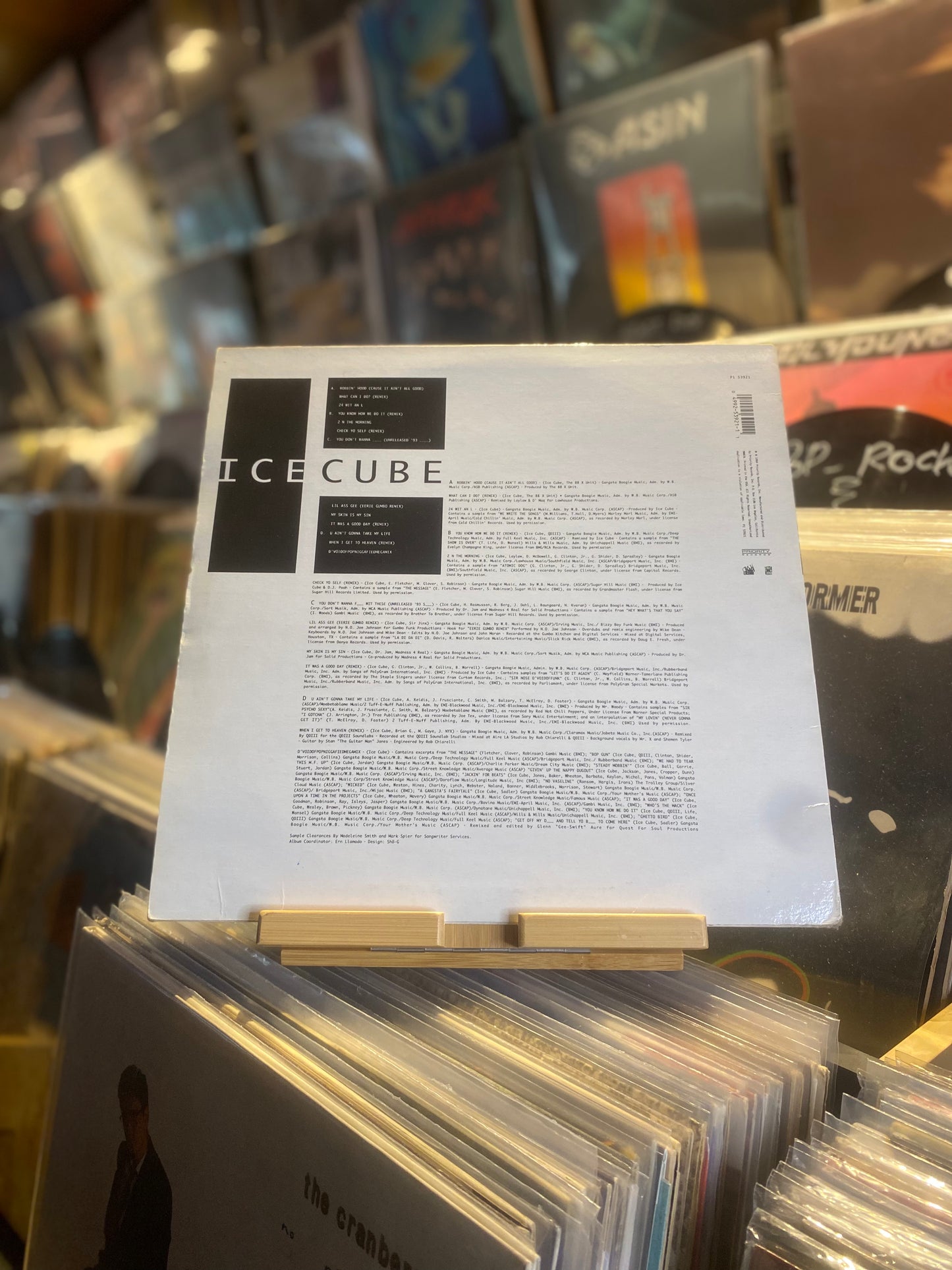ICE CUBE – BOOTLEGS & B-SIDES / DLP (OG US 1994)