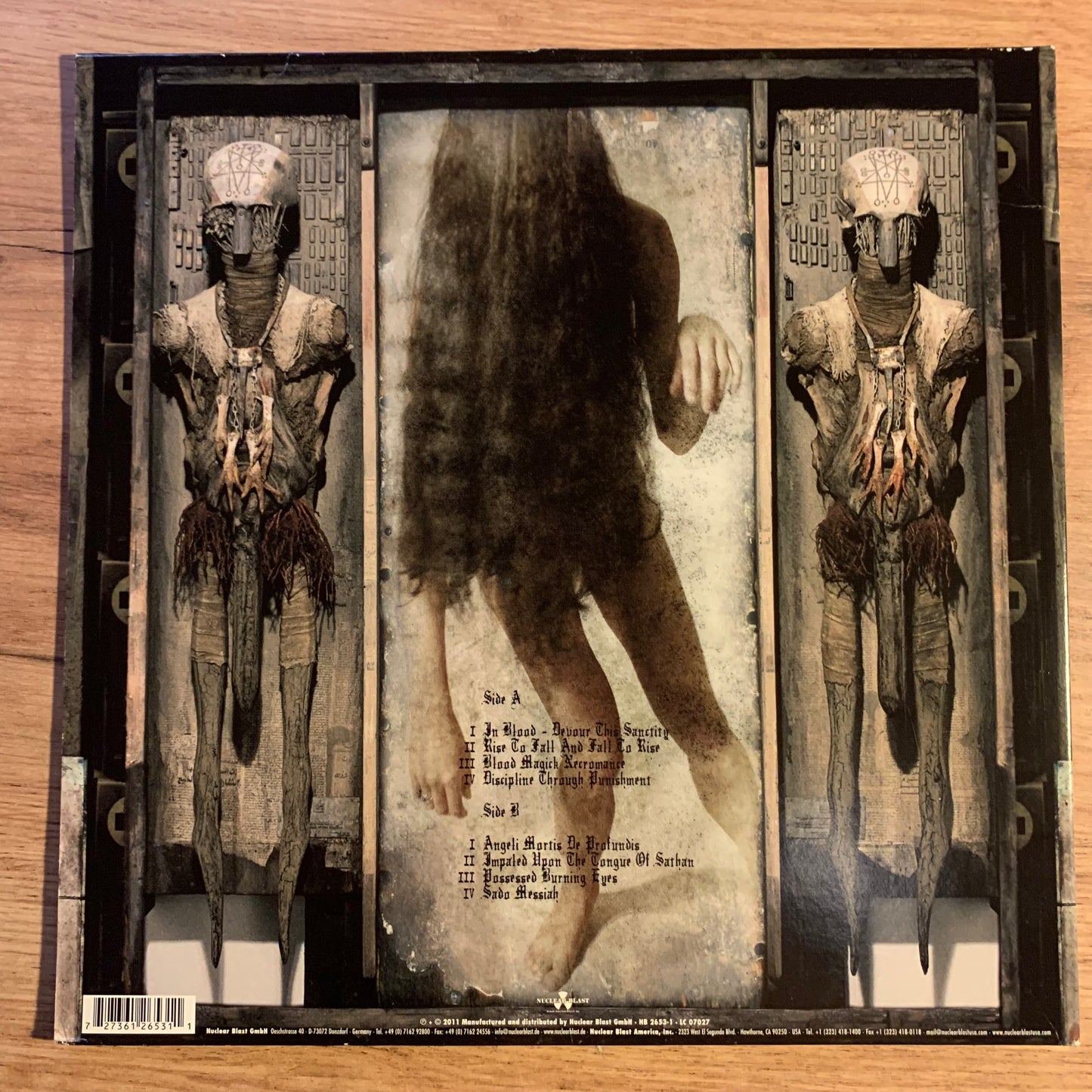 BELPHEGOR - BLOOD MAGICK NECROMANCE...OG GER 2011...EX/EX