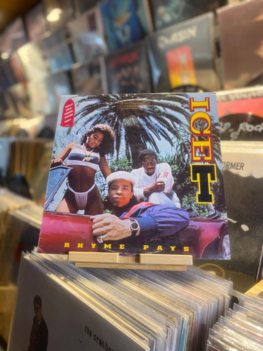 Ice-T – Rhyme Pays / LP (OG US 1987 PROMO)