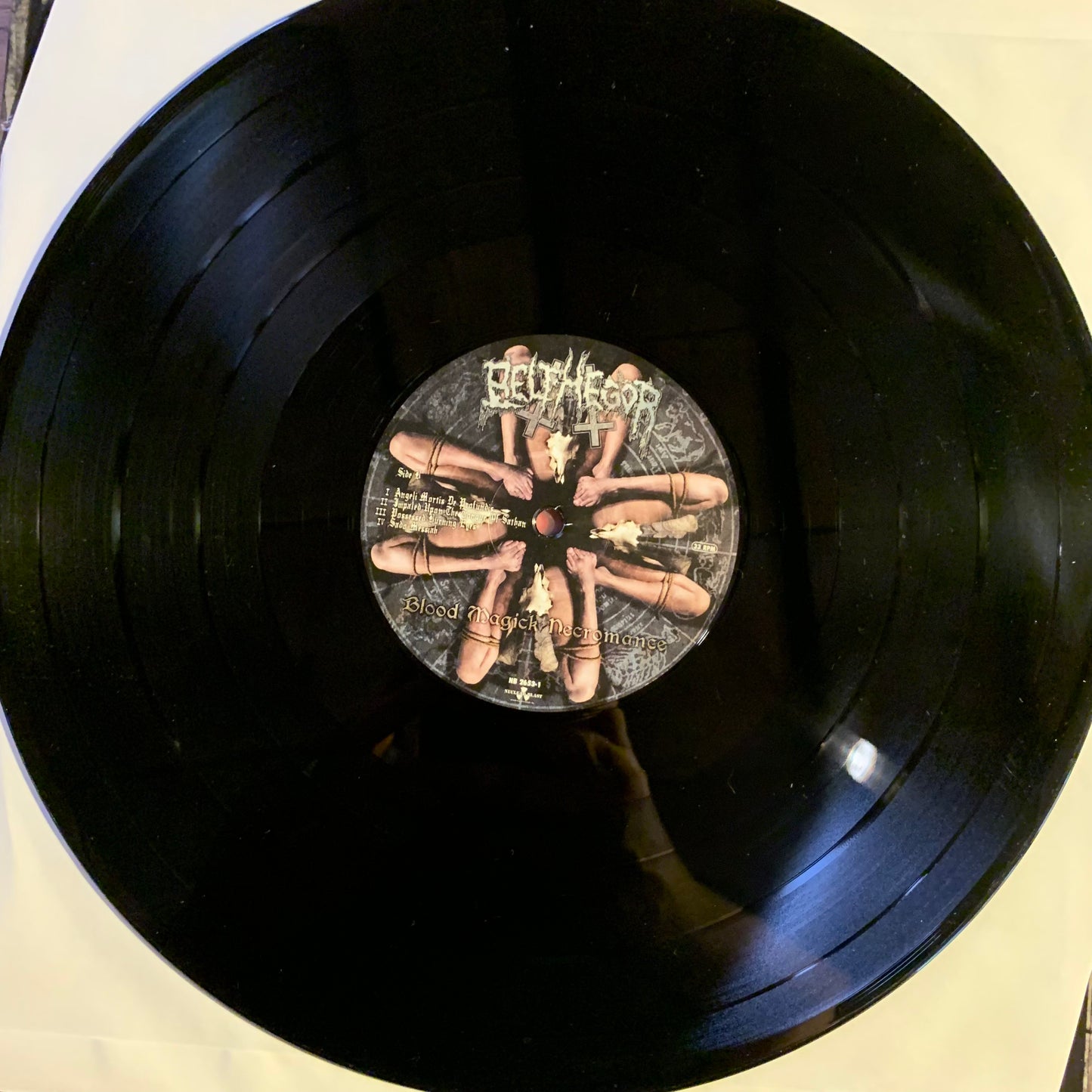 BELPHEGOR - BLOOD MAGICK NECROMANCE...OG GER 2011...EX/EX