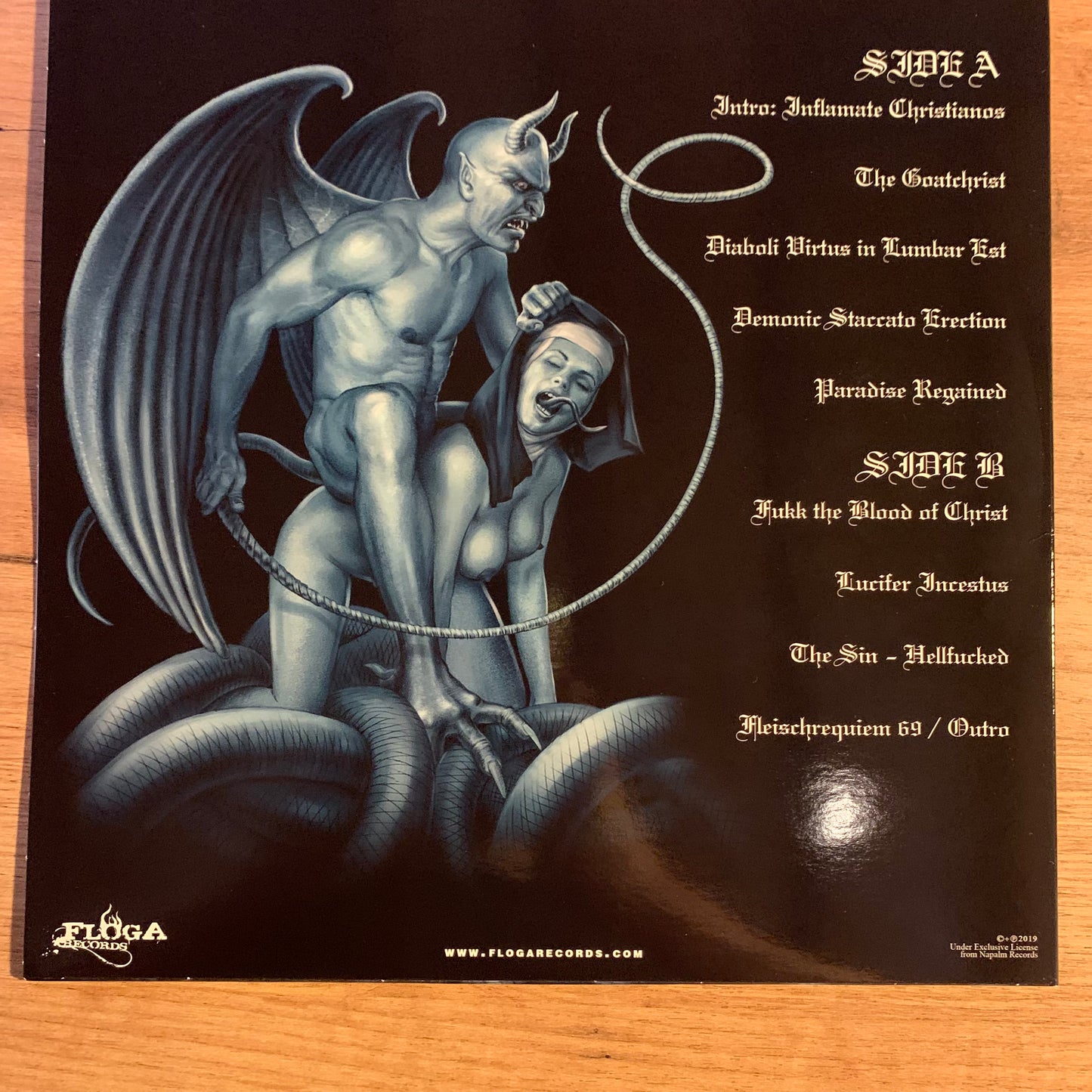 BELPHEGOR - LUCIFER INCESTUS...RE GR 2019...EX/EX