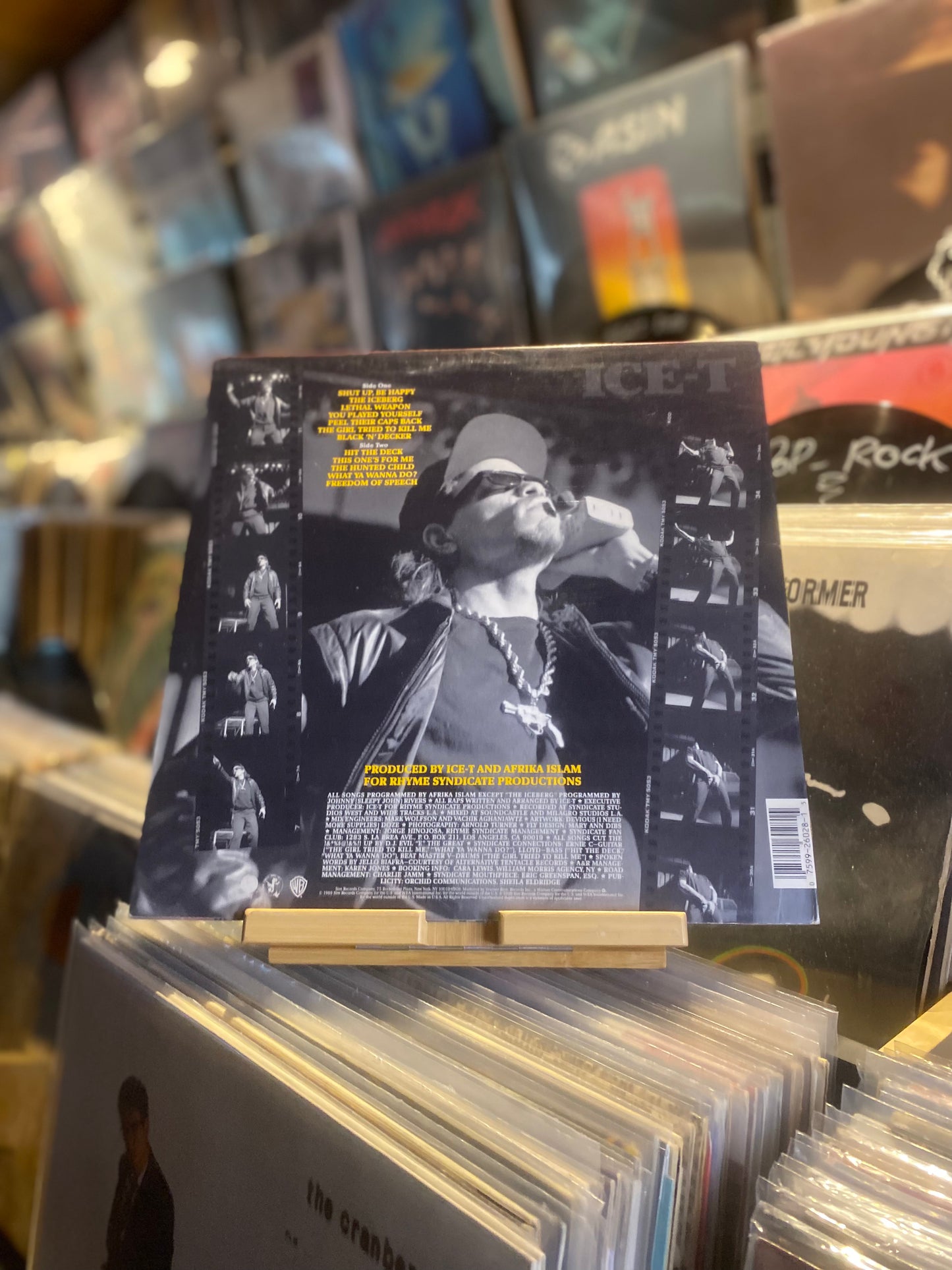 ICE-T – THE ICEBERG  / LP (OG US 1989)