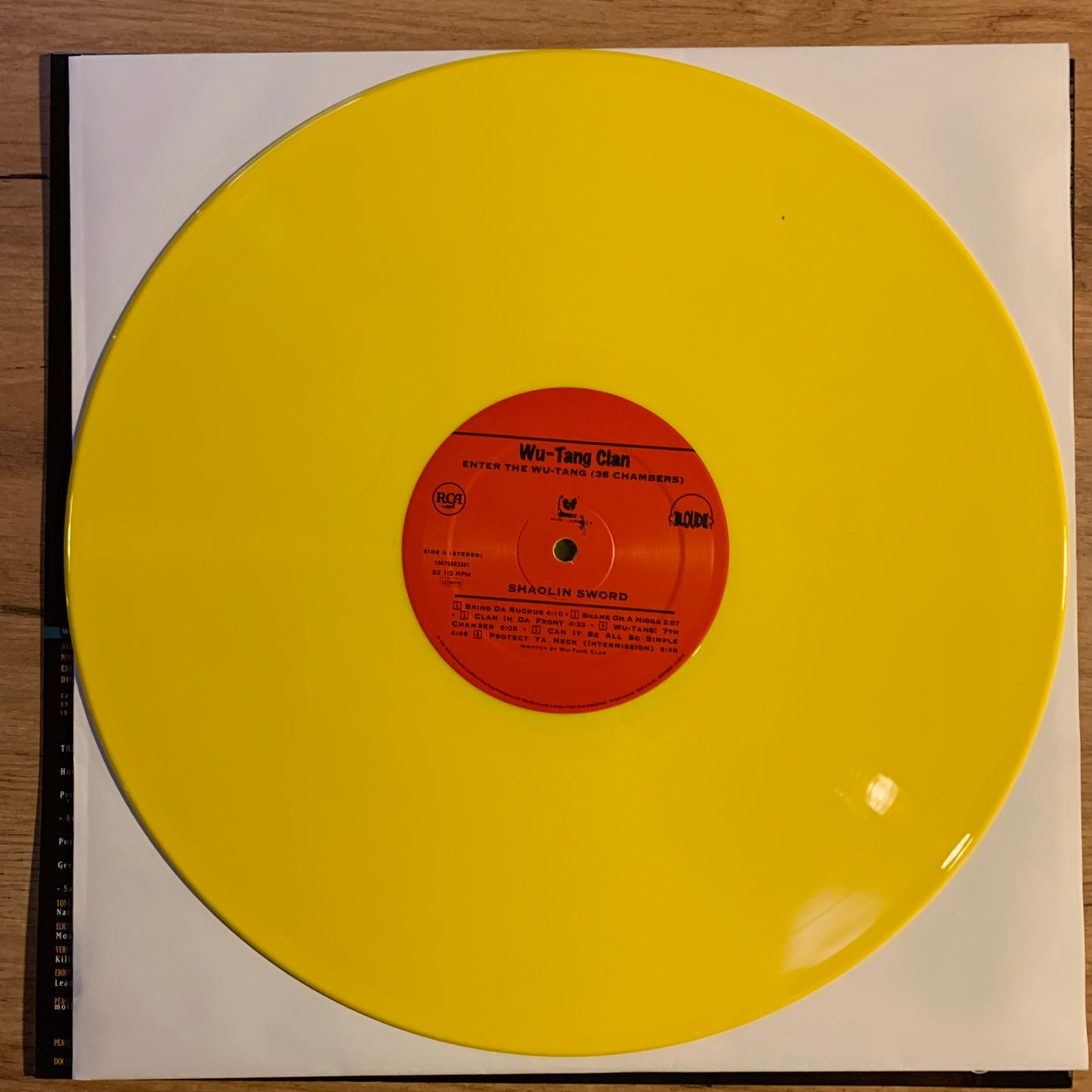 WU-TANG CLAN - ENTER THE 36 CHAMBERS...RE EU 2018...EX/EX