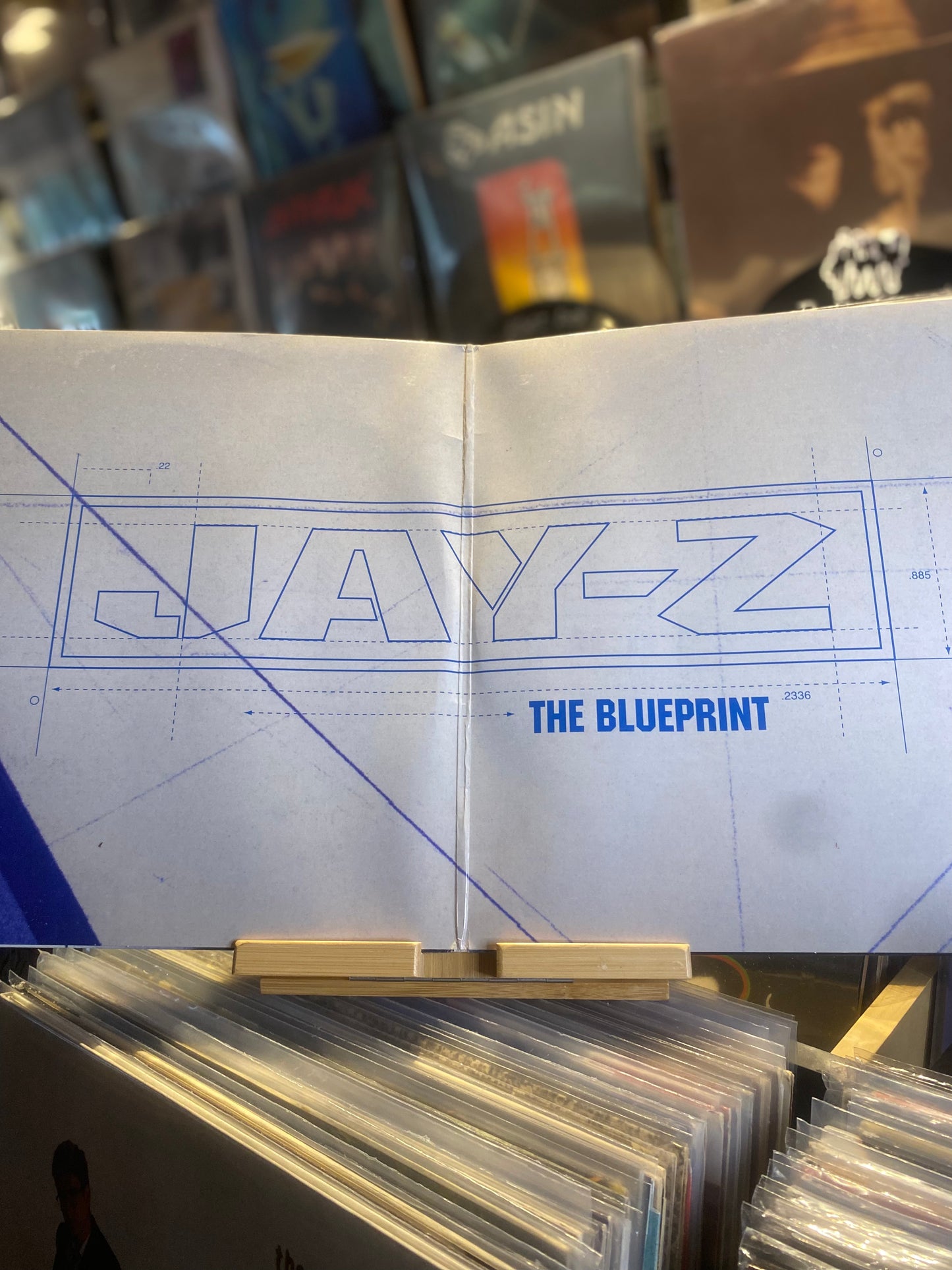 JAY-Z – THE BLUEPRINT / Gatefold Limited Edition Blue Vinyl Color (US 2001 )