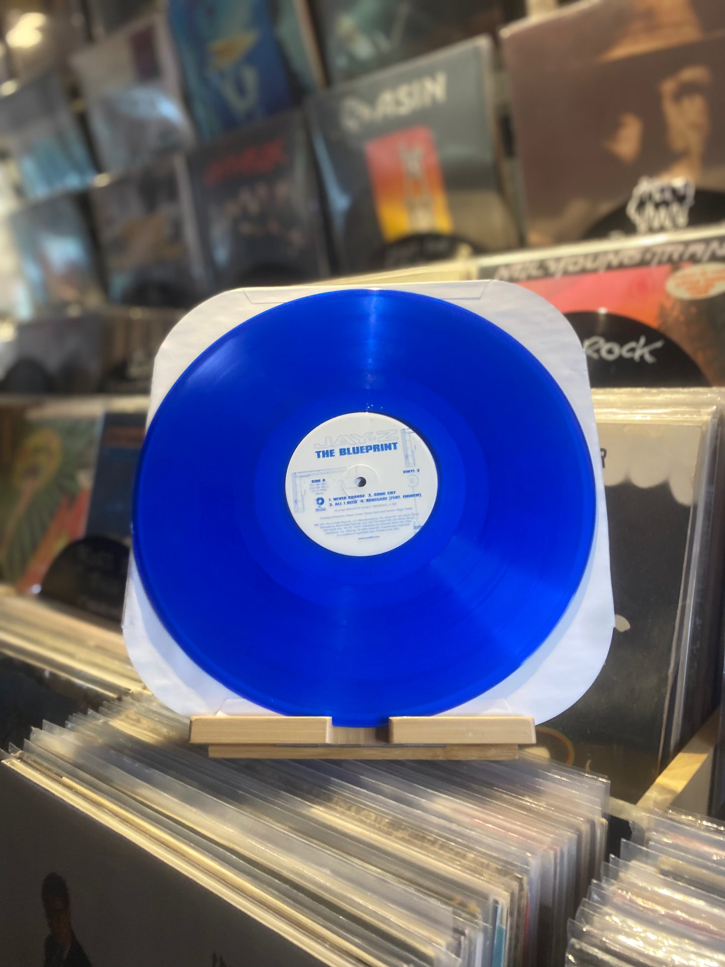 JAY-Z – THE BLUEPRINT / Gatefold Limited Edition Blue Vinyl Color (US 2001 )