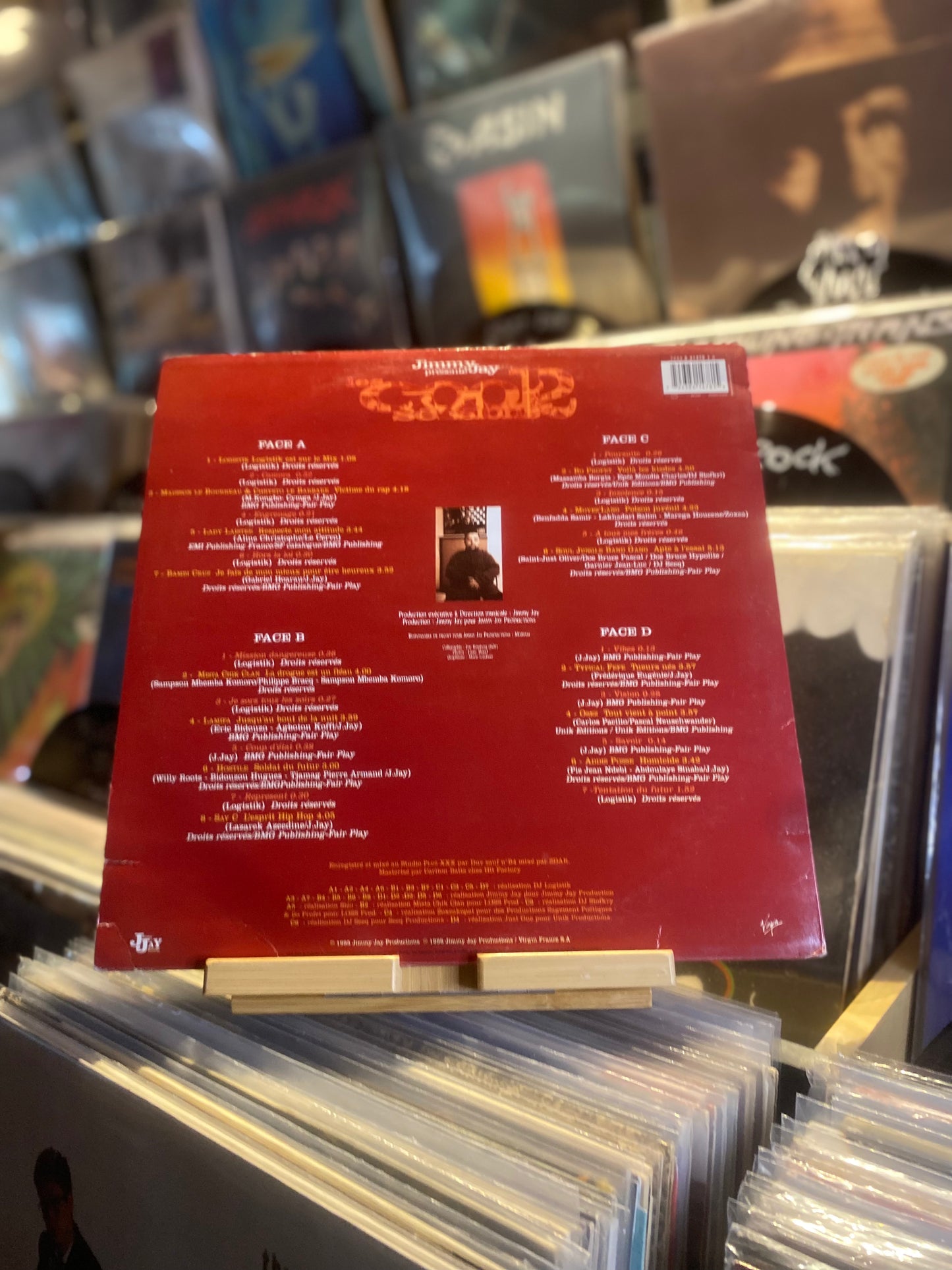 JIMMY JAY - LES COOL SESSIONS 2...OG FR 1996...VG+/VG+