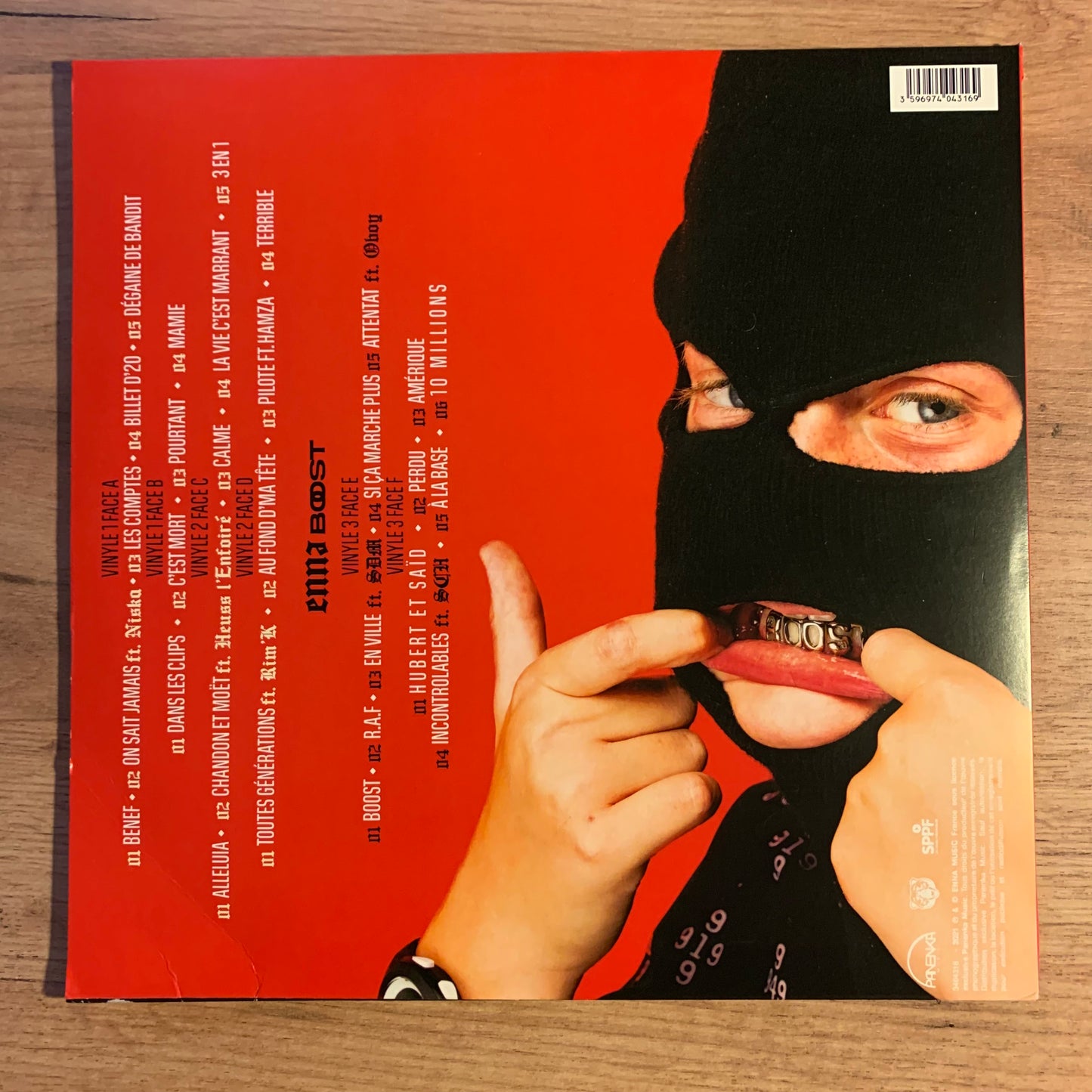 ENNA - BOOST...OG FR 2021...VG++/EX