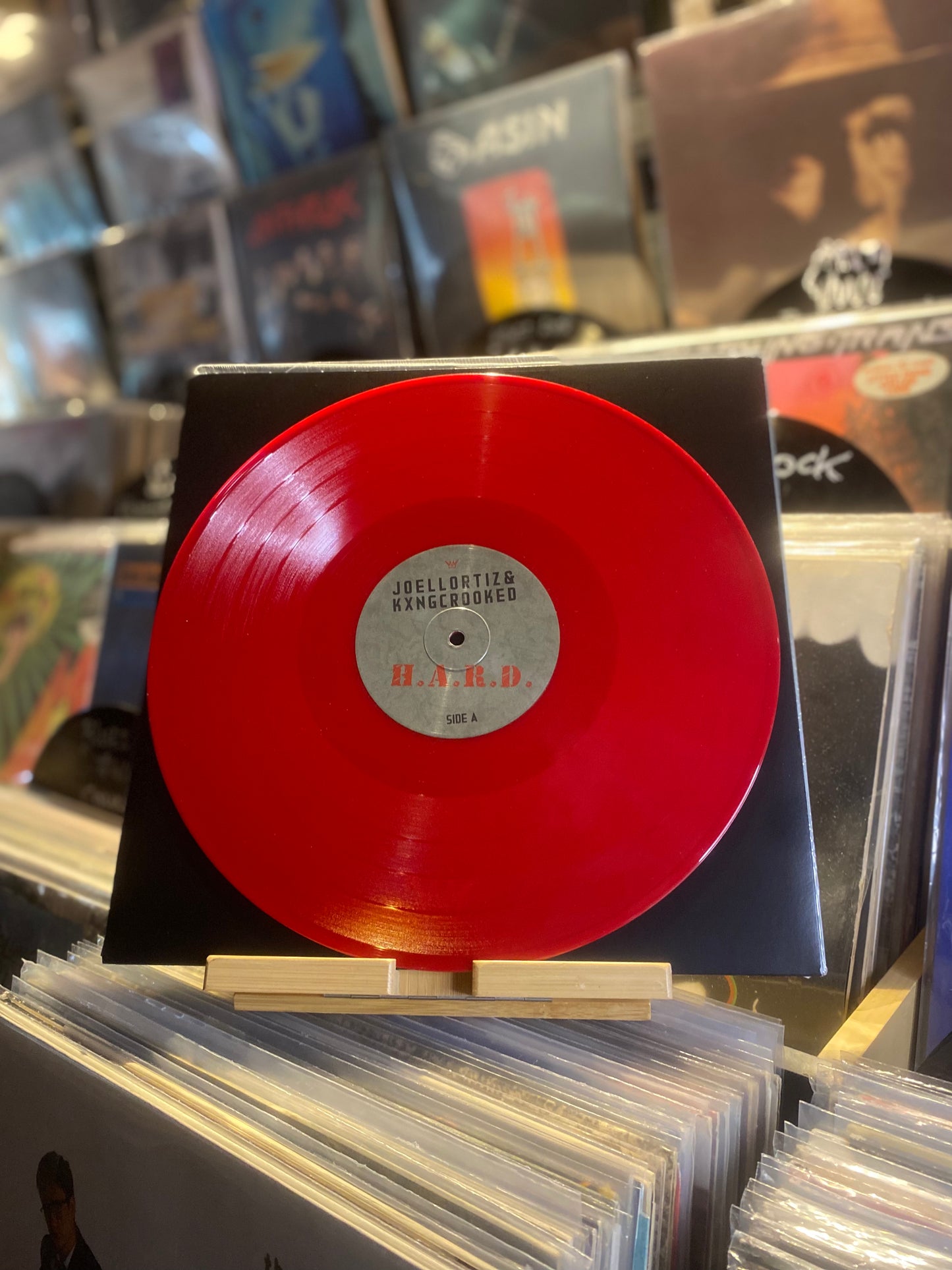 Joell Ortiz & KXNG Crooked - H.A.R.D. / LP LIMITED RED VINYL COLOR (2020)