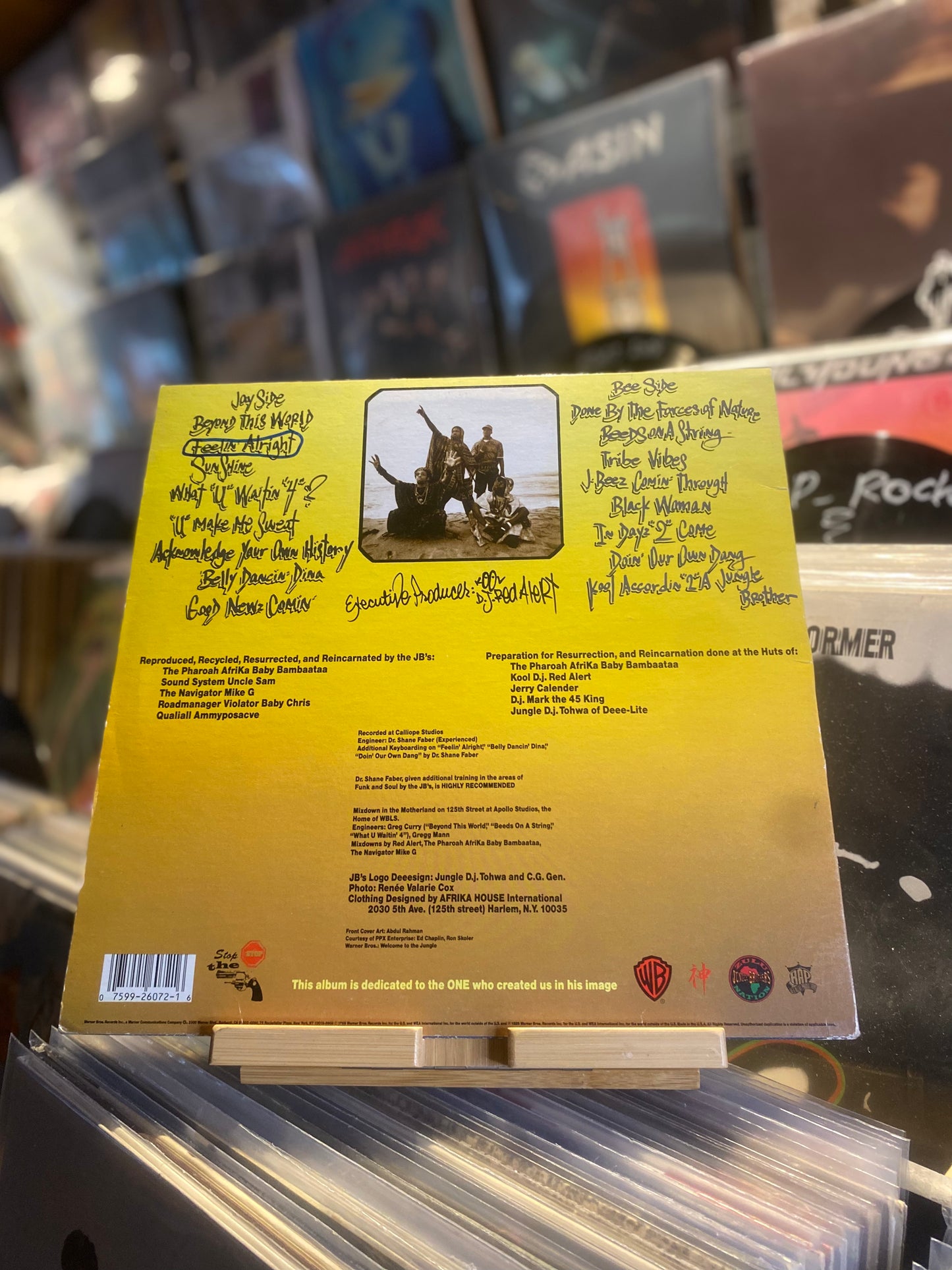 JUNGLE BROTHERS – DONE BY THE FORCES OF NATURE / (OG EU 1989)