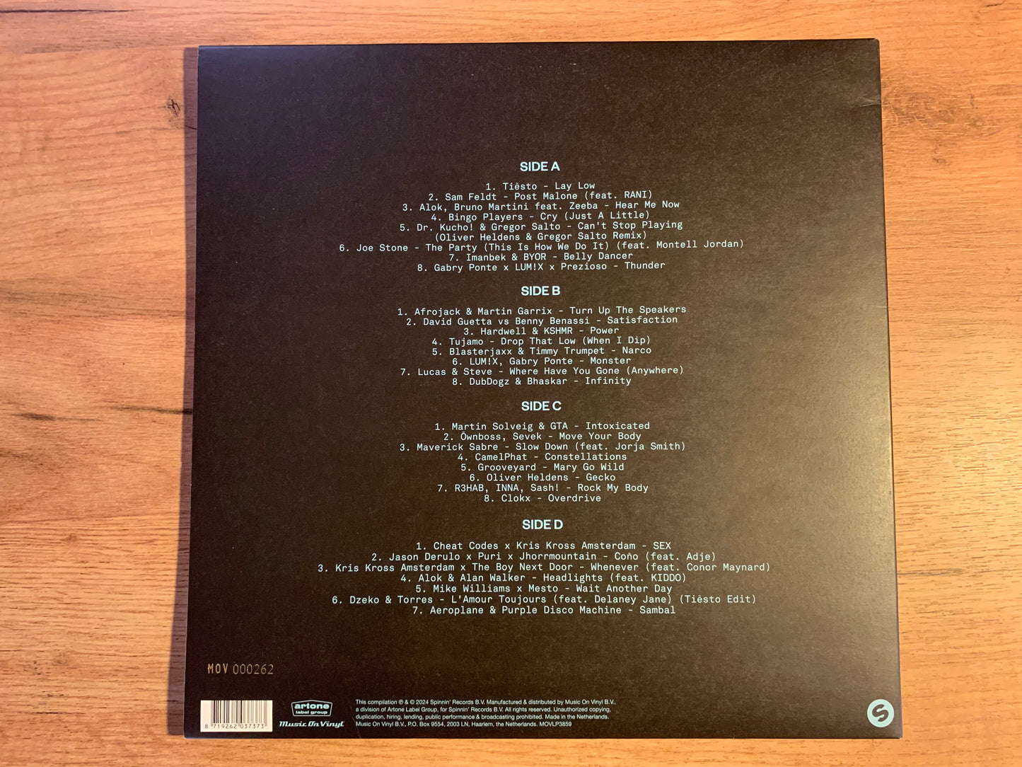 SPINNIN' RECORDS - 25 YEARS CHAPTER 2...COMPIL NL 2024...EX/EX