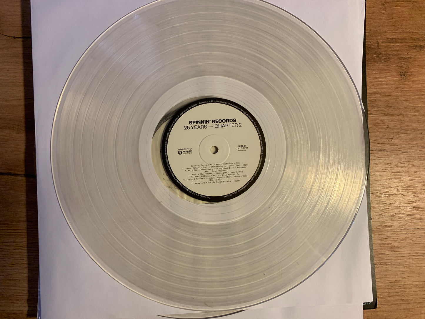SPINNIN' RECORDS - 25 YEARS CHAPTER 2...COMPIL NL 2024...EX/EX