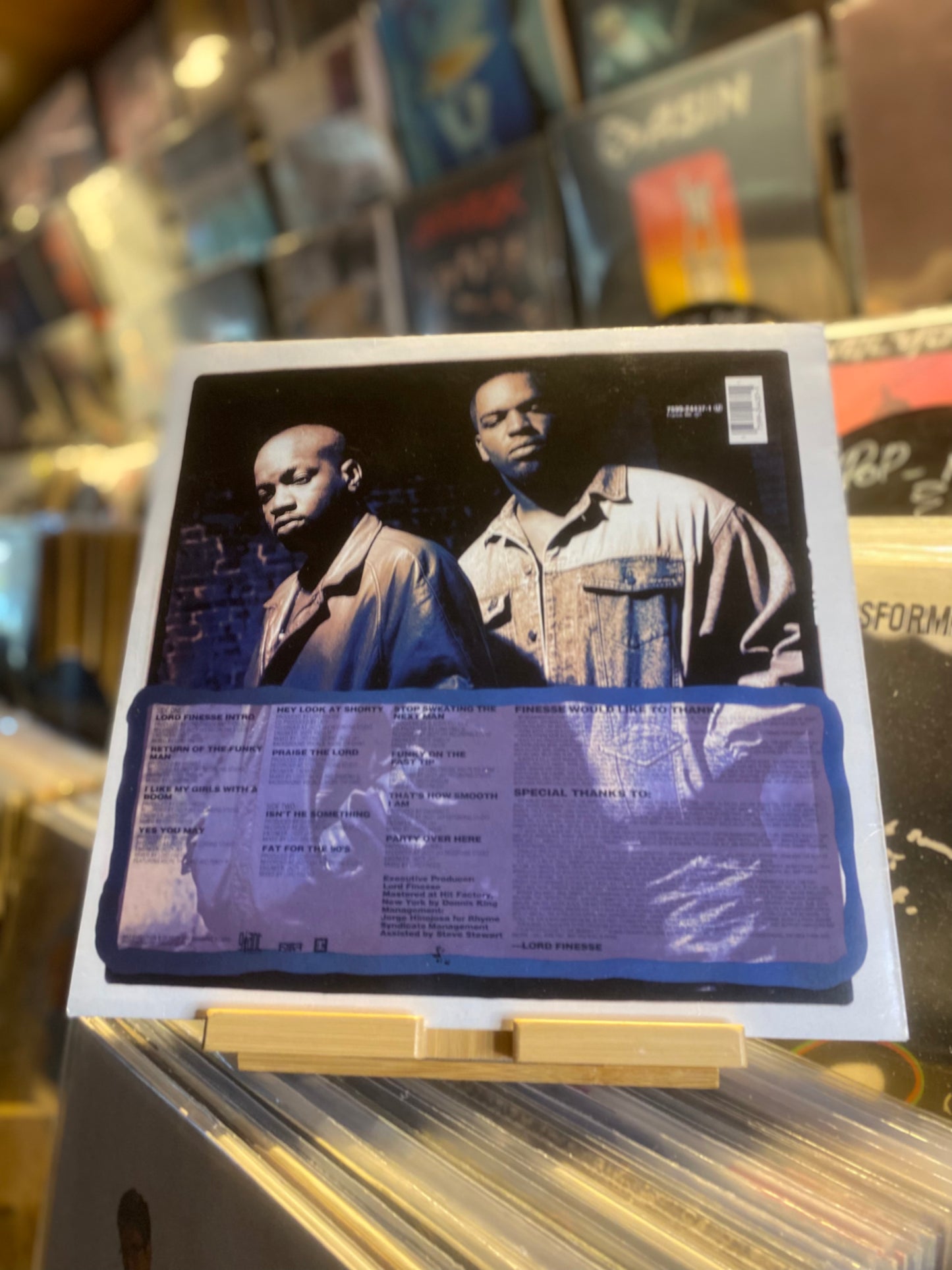 Lord Finesse - Return Of The Funky Man / LP (EU 1991)