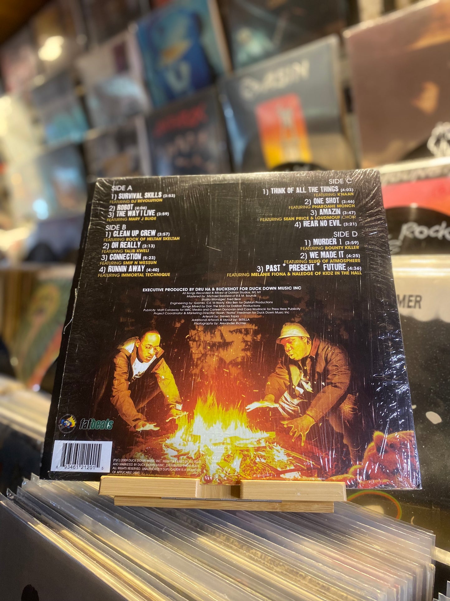 KRS-One & Buckshot - Survival Skills / DLP, Album (OG US 2009)