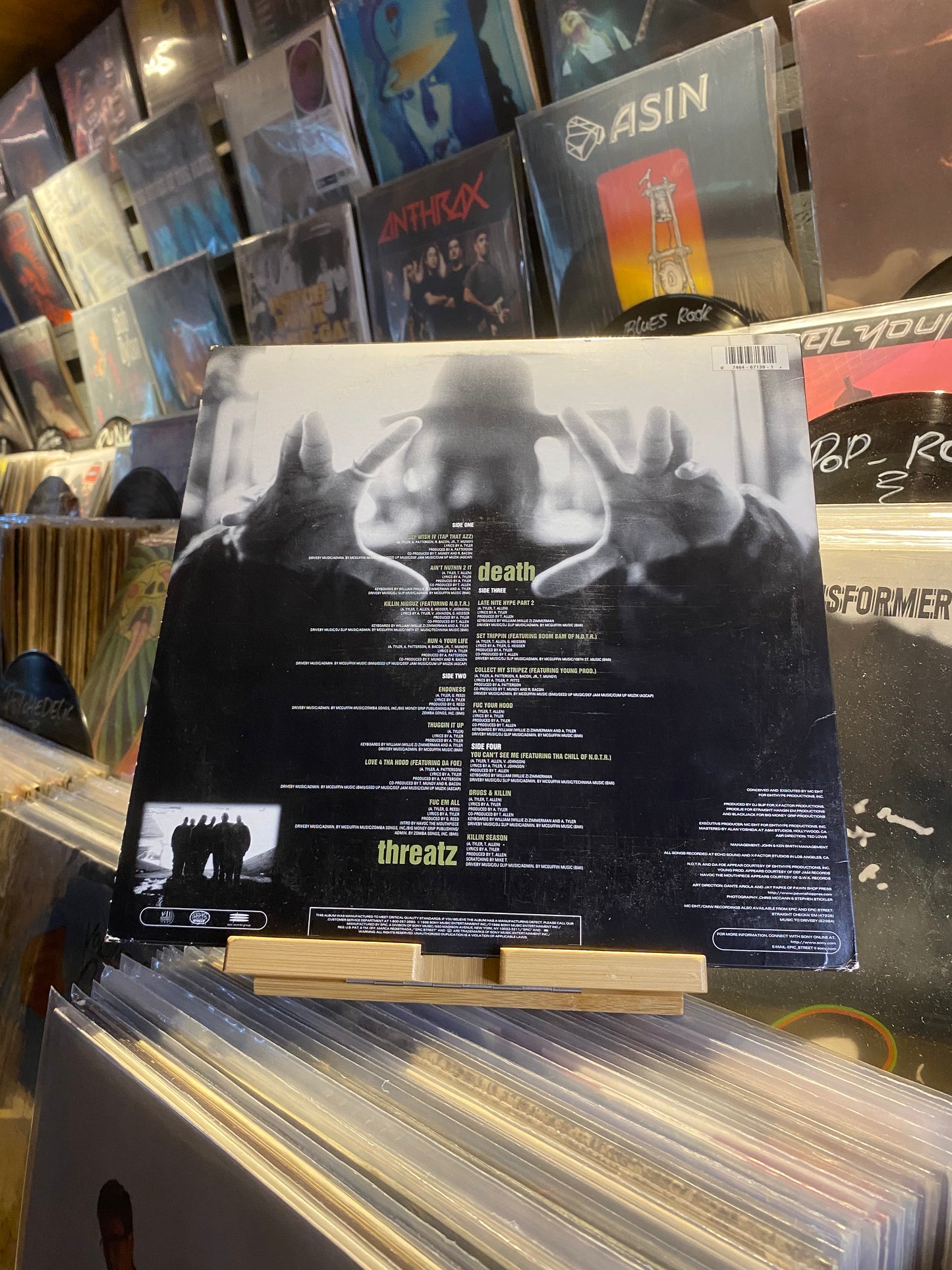 MC Eiht Featuring CMW - Death Threatz / 2xLP, Album (1996)