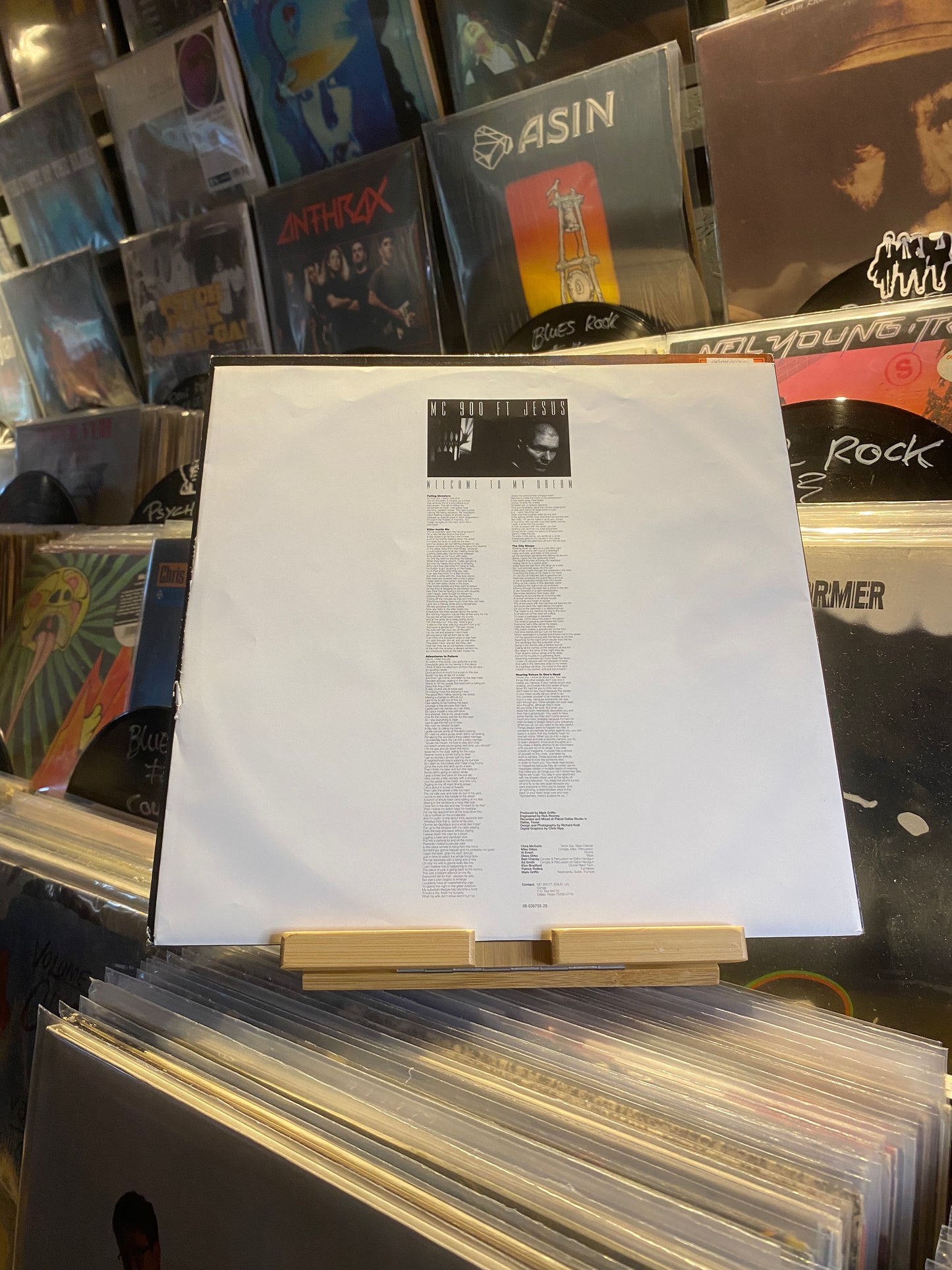 MC 900 Ft Jesus - Welcome To My Dream / LP (EU 1991)
