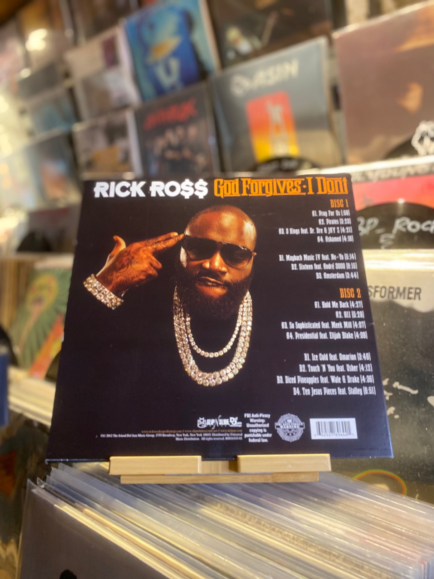 RICK ROSS – GOD FORGIVES, I DON'T /  (OG US 2012)