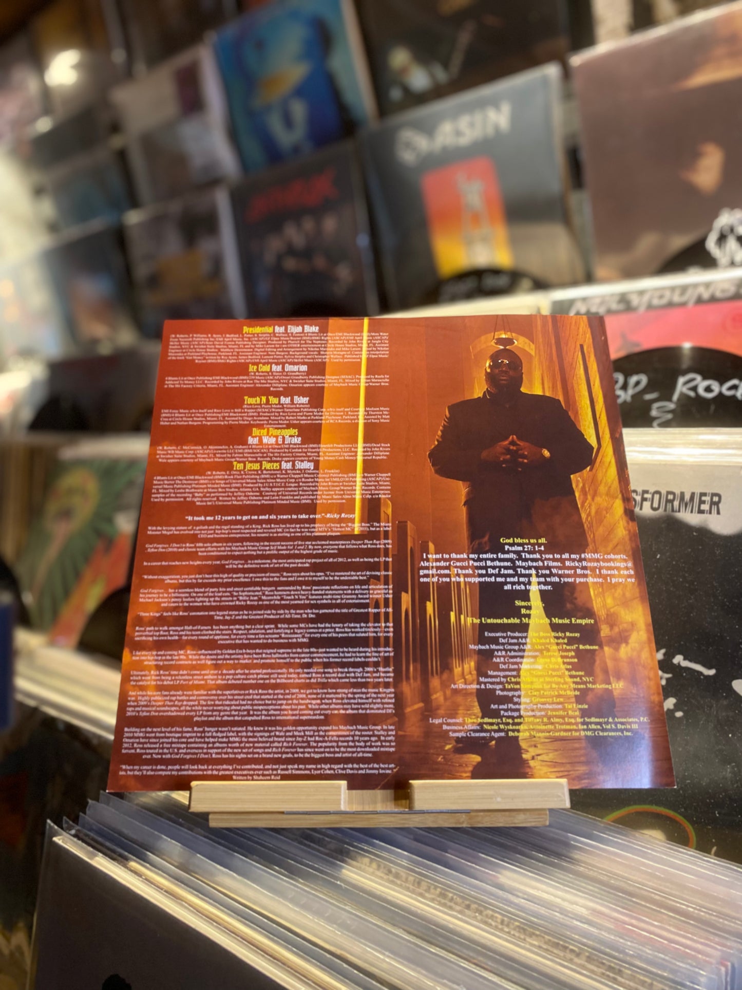 RICK ROSS – GOD FORGIVES, I DON'T /  (OG US 2012)