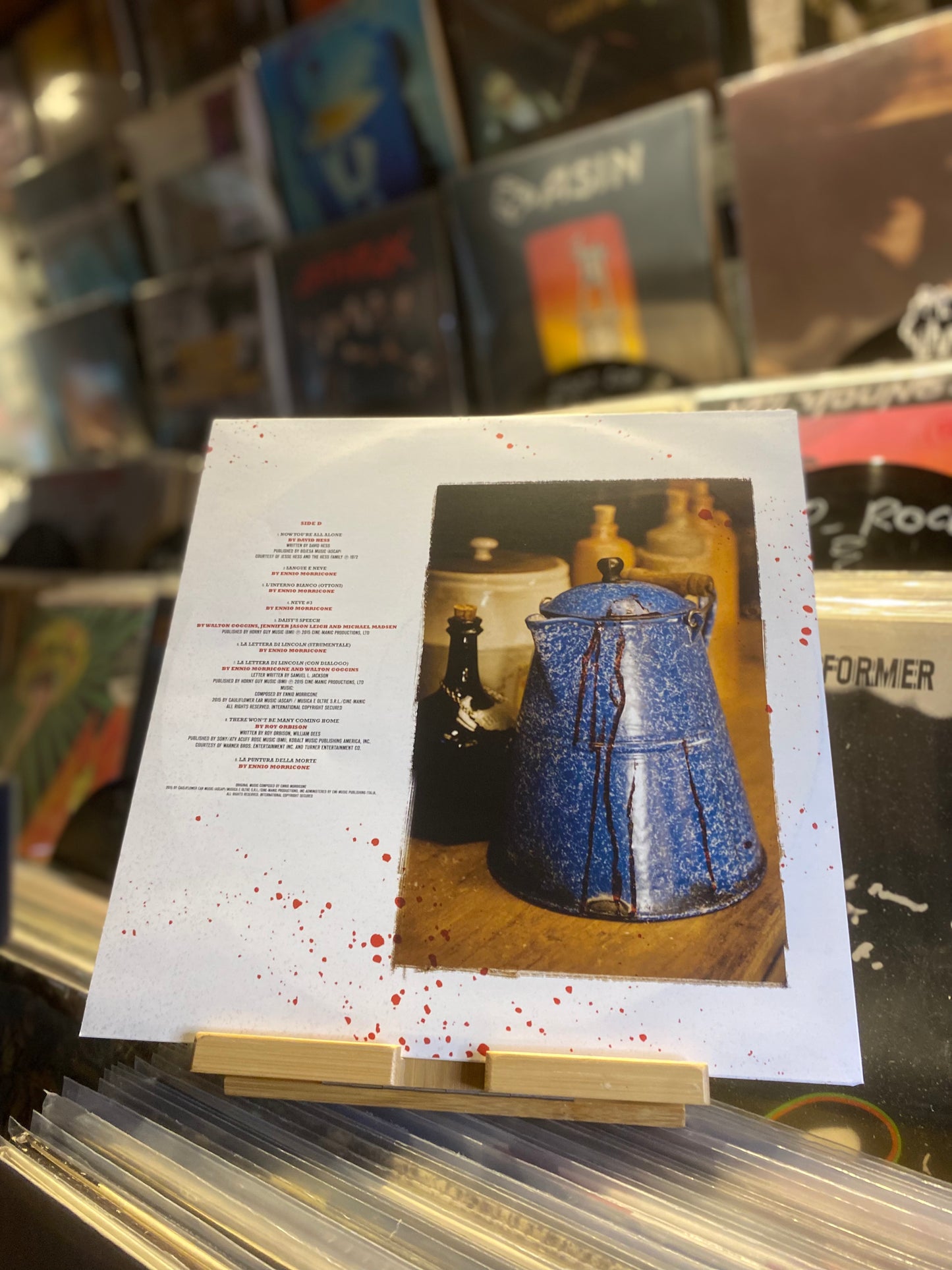 ENNIO MORRICONE – QUENTIN TARANTINO'S THE H8FUL EIGHT / DLP (EU 2016)